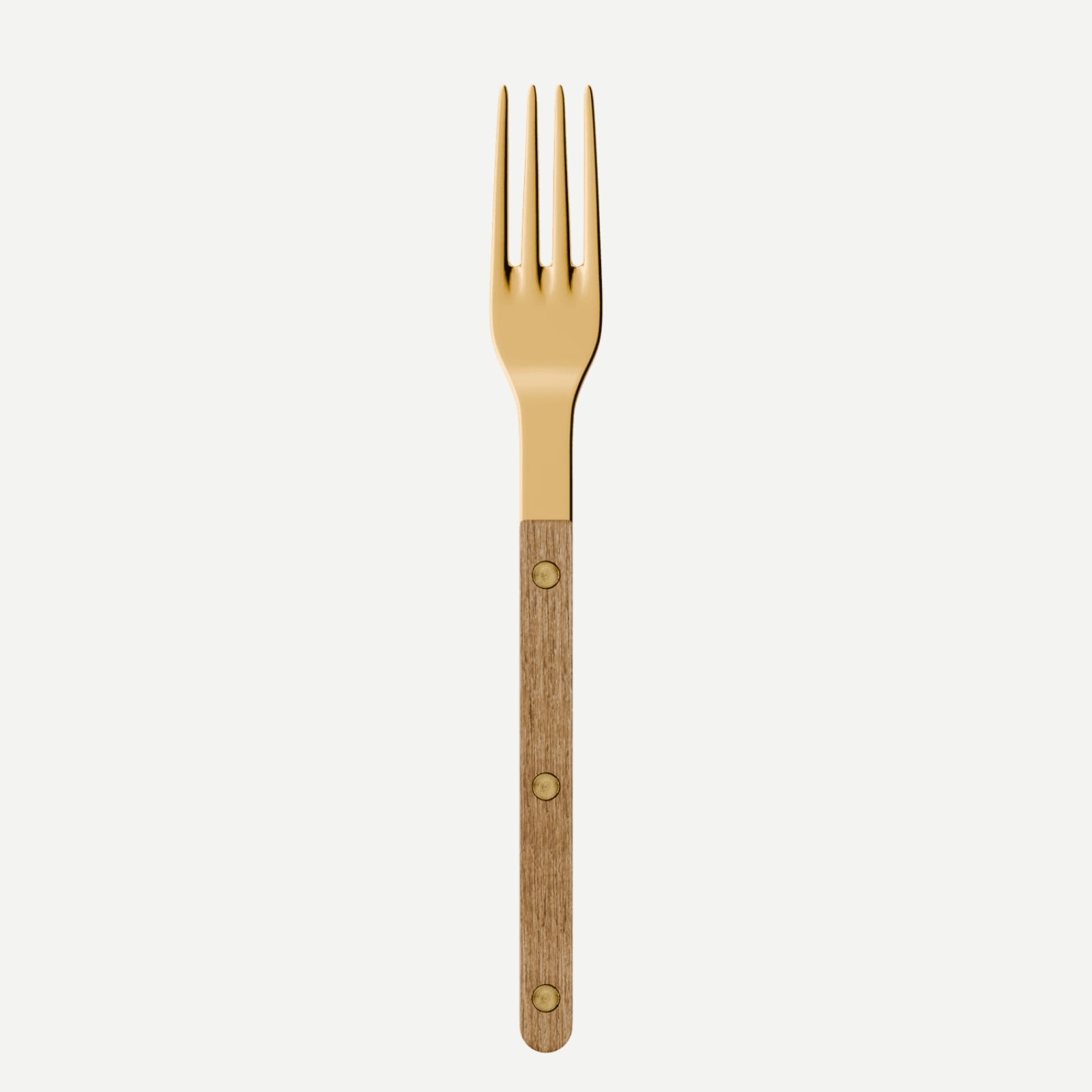 Bistrot Gold color Teak, Teak - Dinner fork