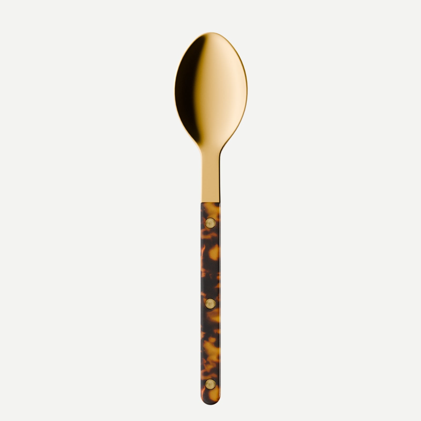 Bistrot Gold Tortoise, Faux Tortoise - Soup spoon