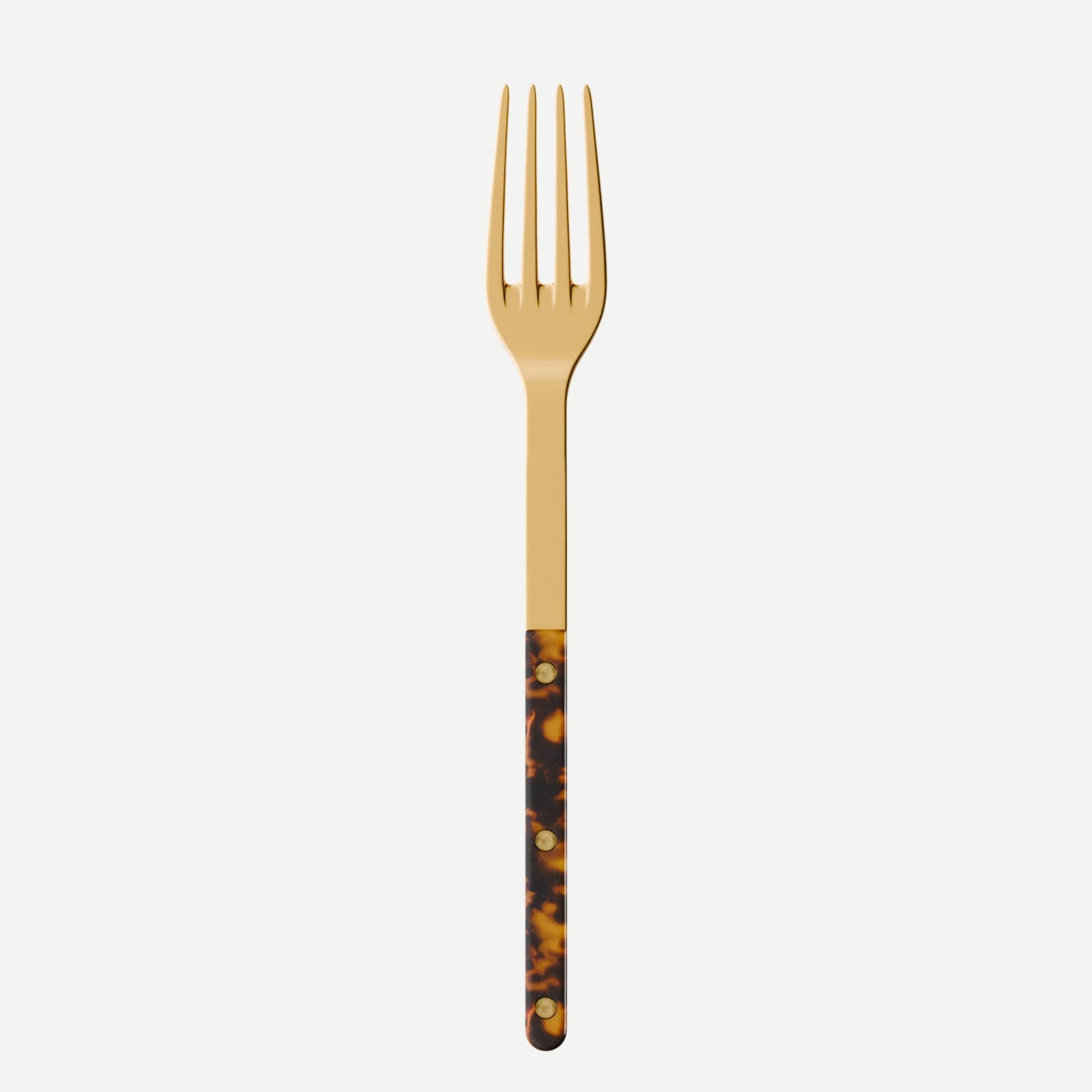 Bistrot Gold Tortoise, Faux Tortoise - Serving fork