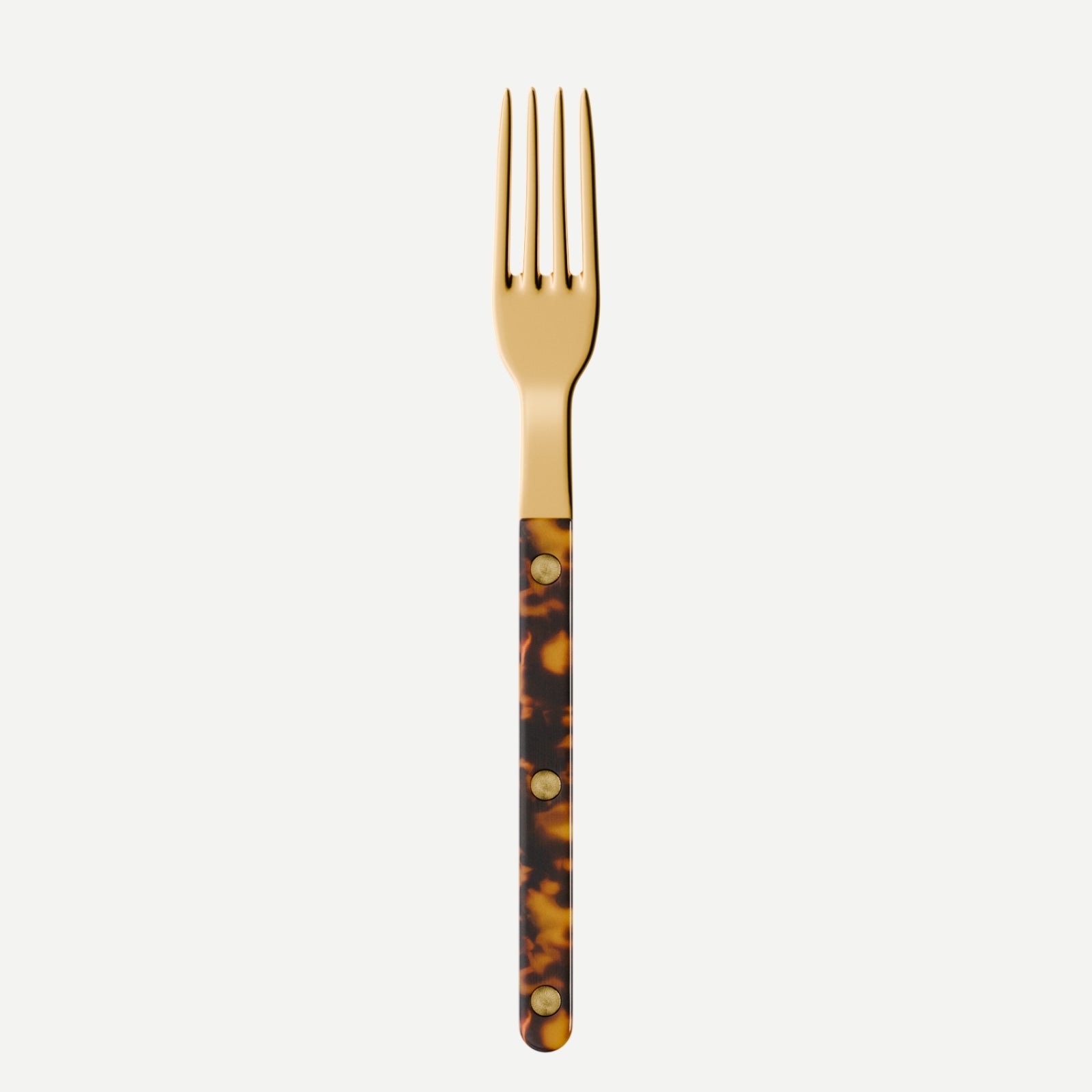 Bistrot Gold Tortoise, Faux Tortoise - Small fork