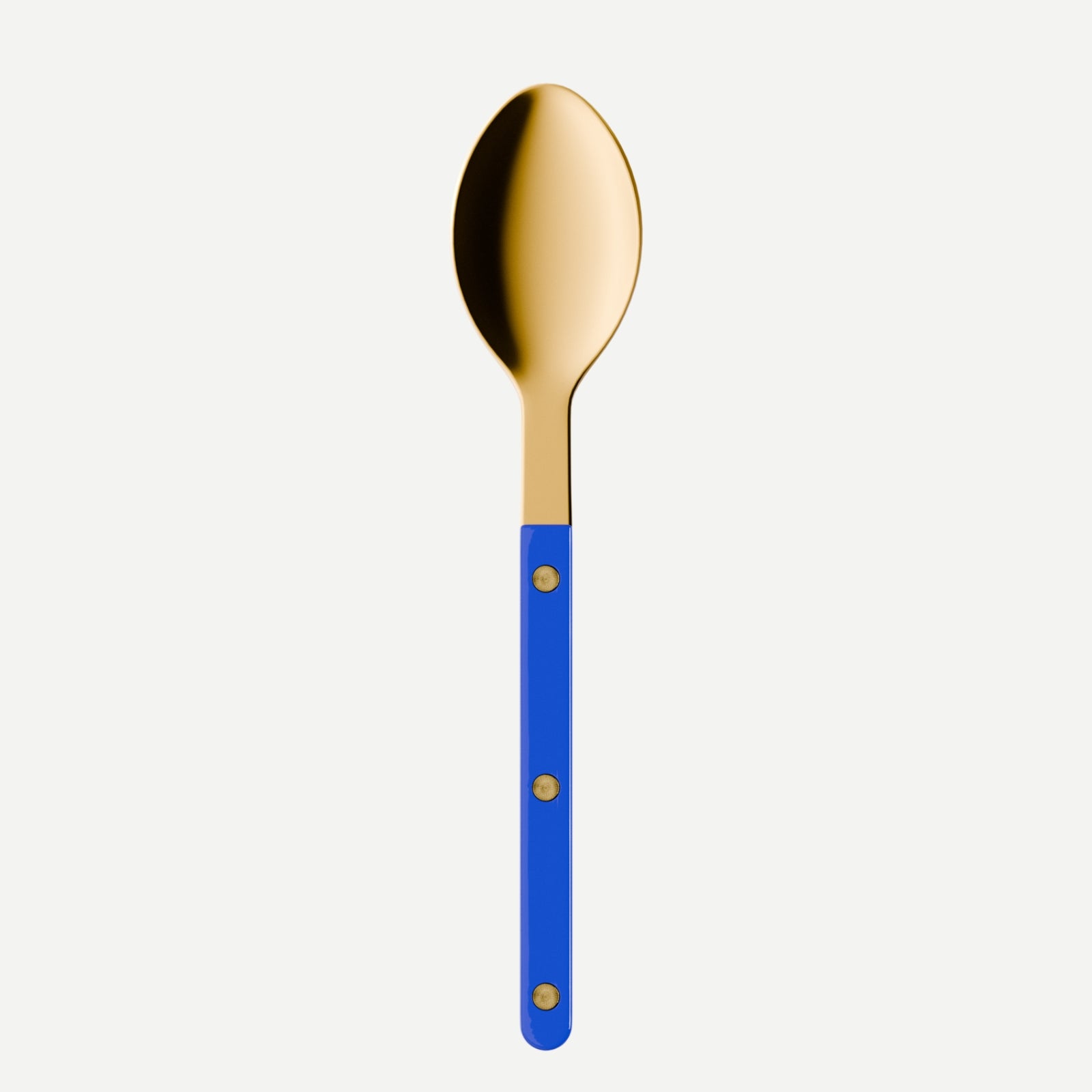 Bistrot Gold Solid, Lapis blue - Soup spoon