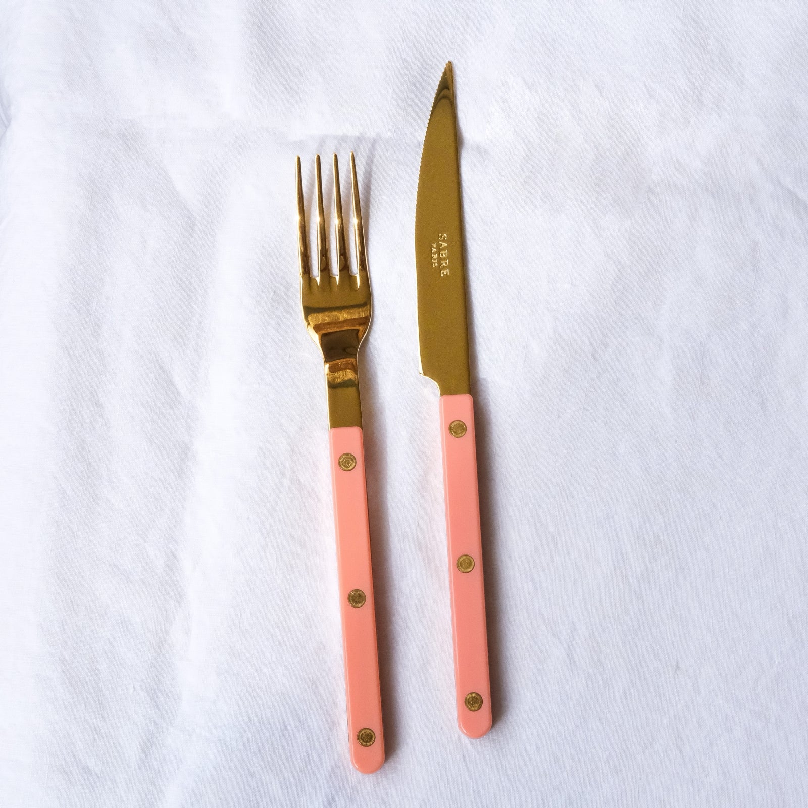 Bistrot Gold Solid, Nude Pink - Soup spoon