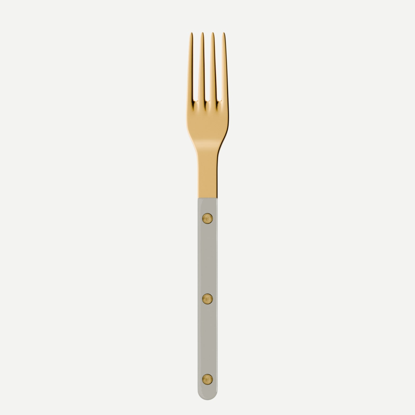 Bistrot Gold color Solid, Grey - Dinner fork
