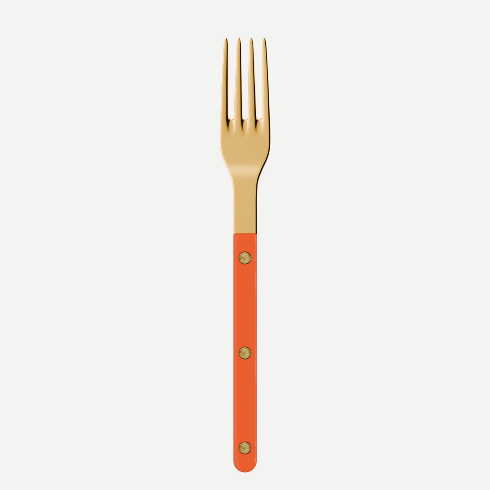 Bistrot Gold color Solid, Orange - Dinner fork