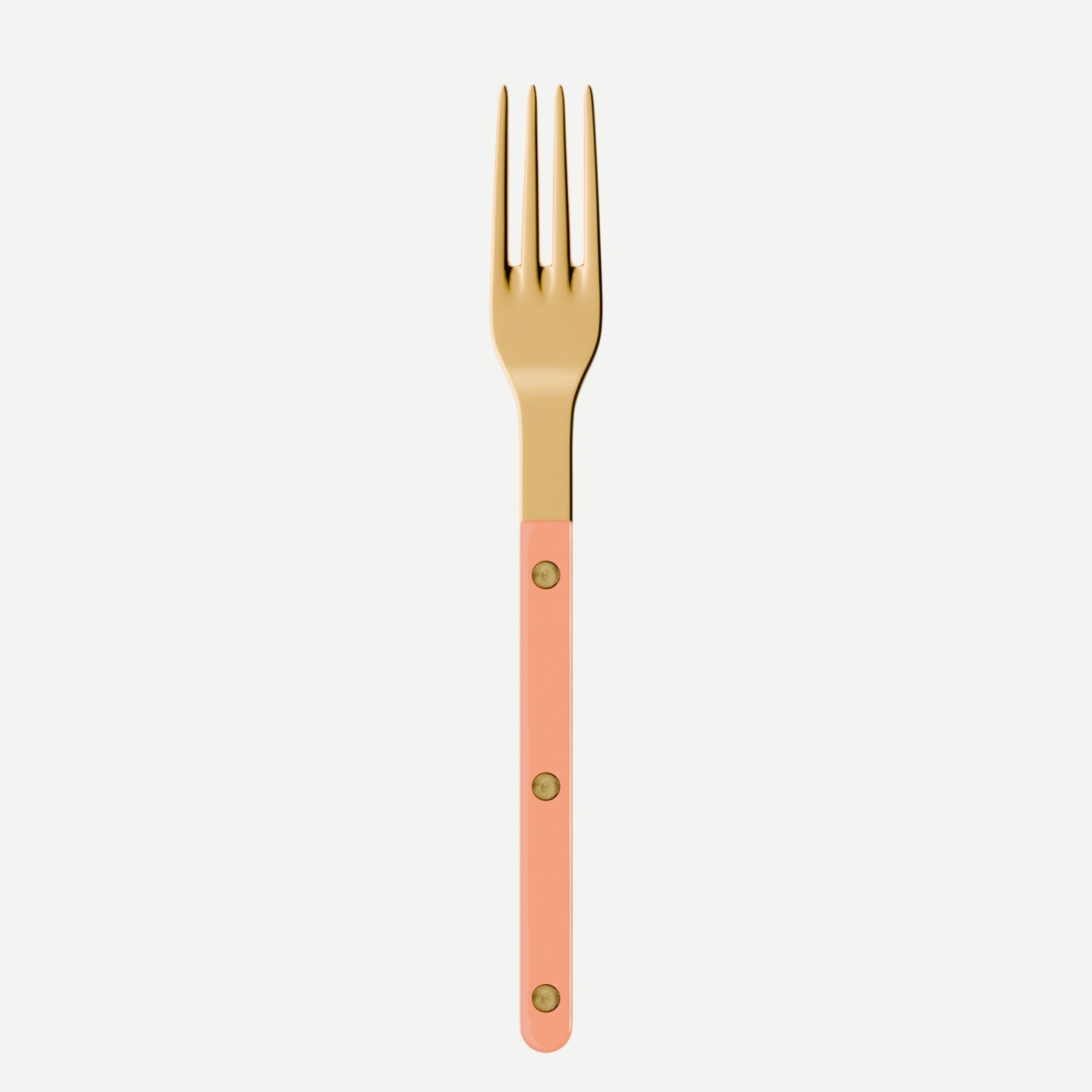 Bistrot Gold color Solid, Nude Pink - Dinner fork