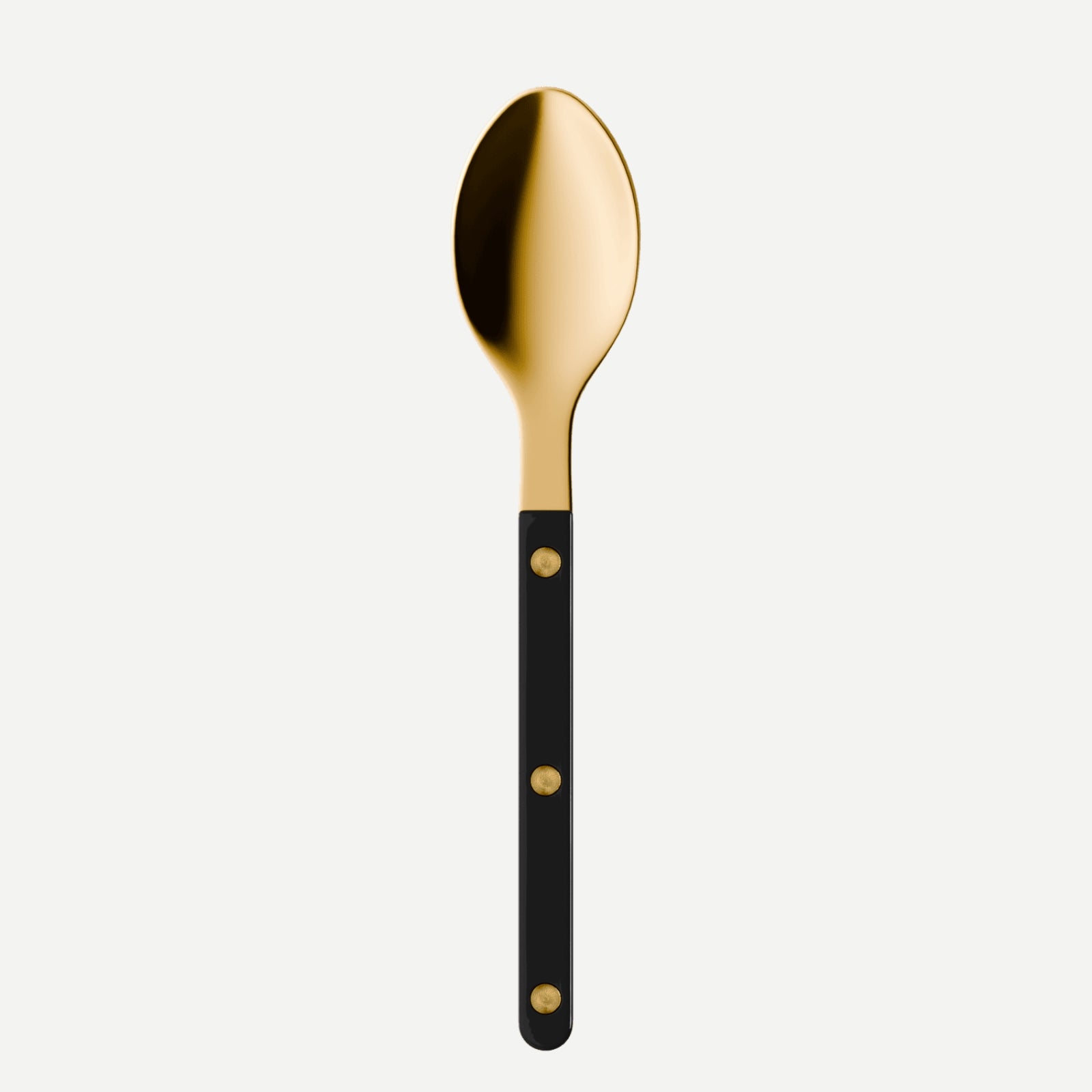 Bistrot Gold Solid, Black - Teaspoon