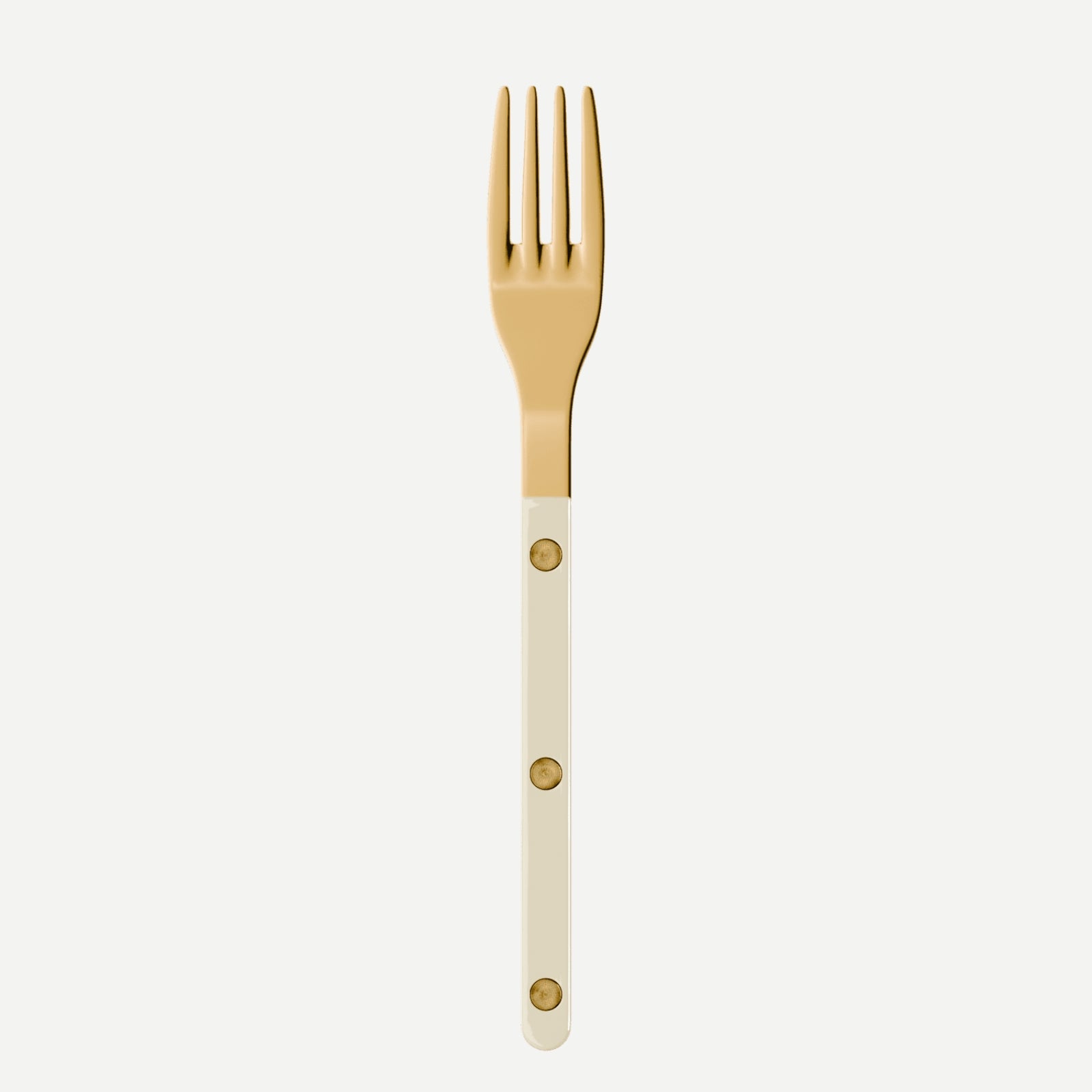 Bistrot Gold Solid, Ivory - Salad fork