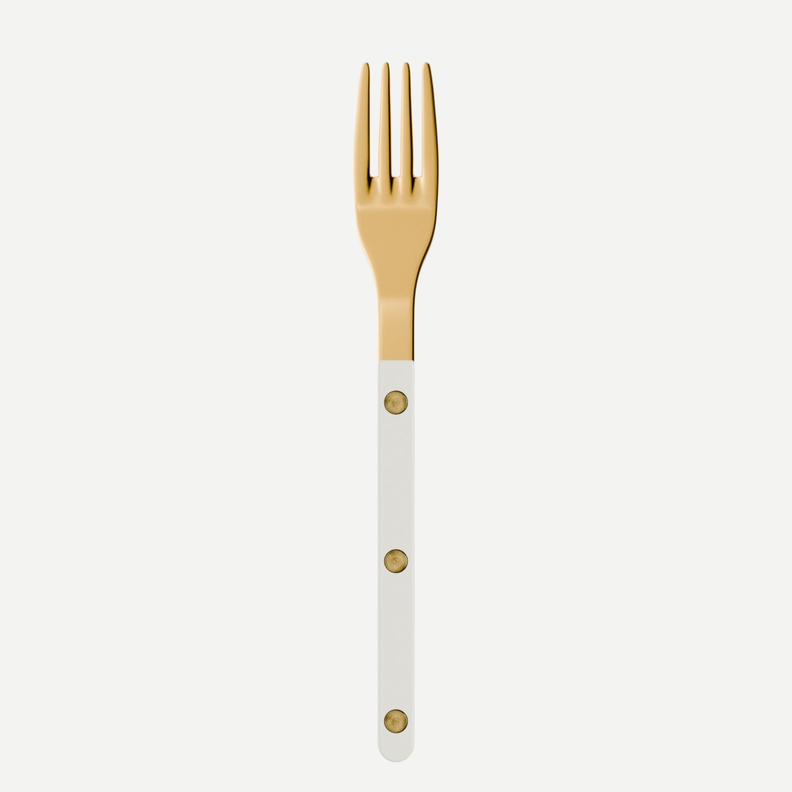 Bistrot Gold Solid, White - Salad fork