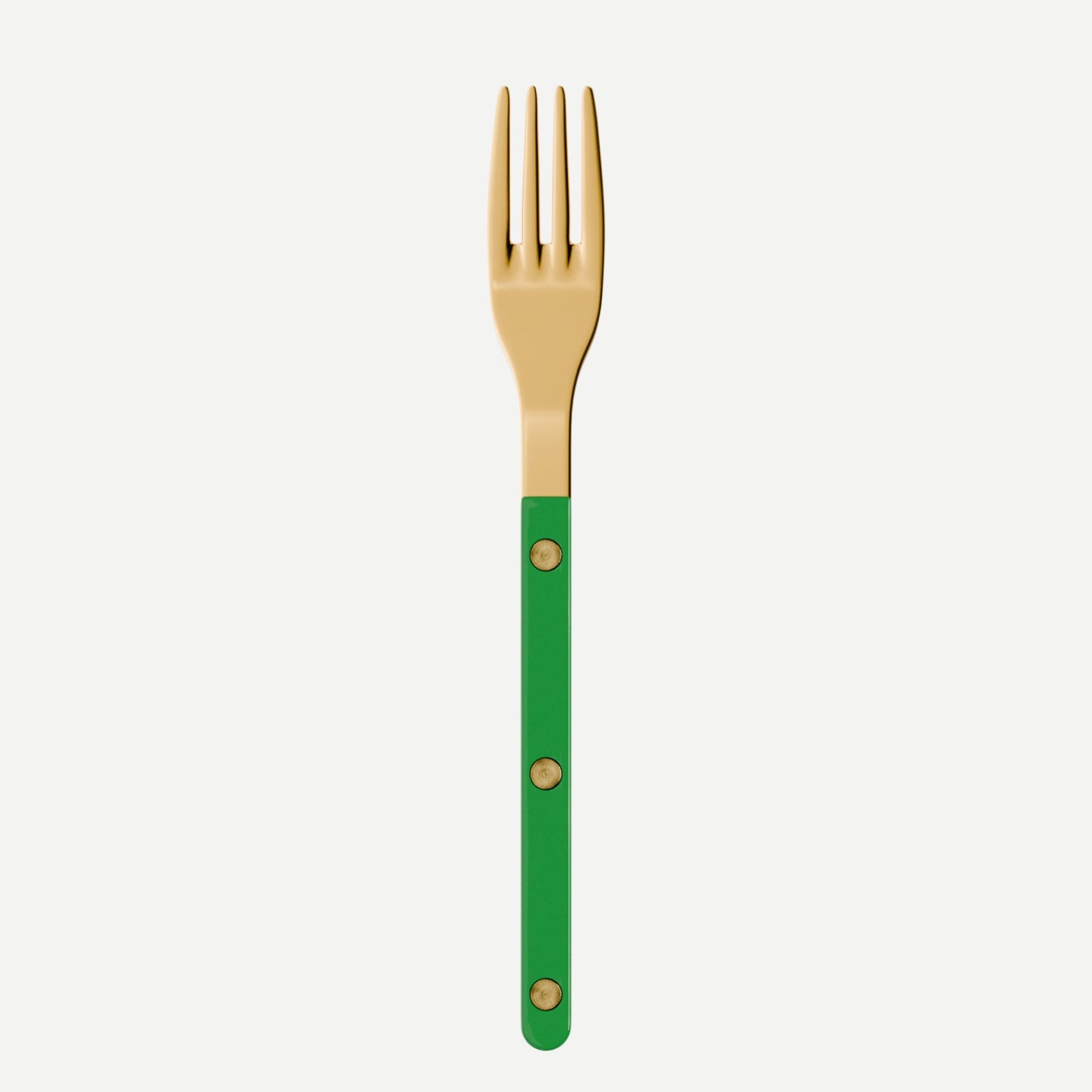 Bistrot Gold Solid, Garden green - Salad fork