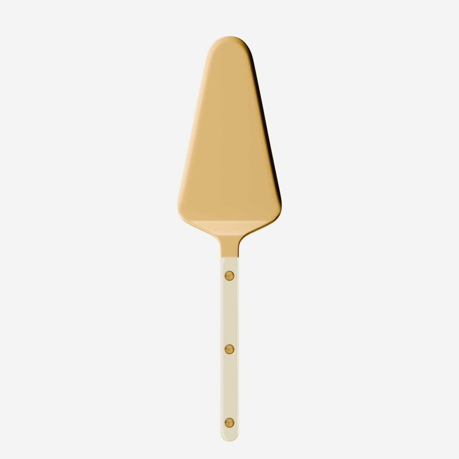 Bistrot Gold Solid, Ivory - Tart server
