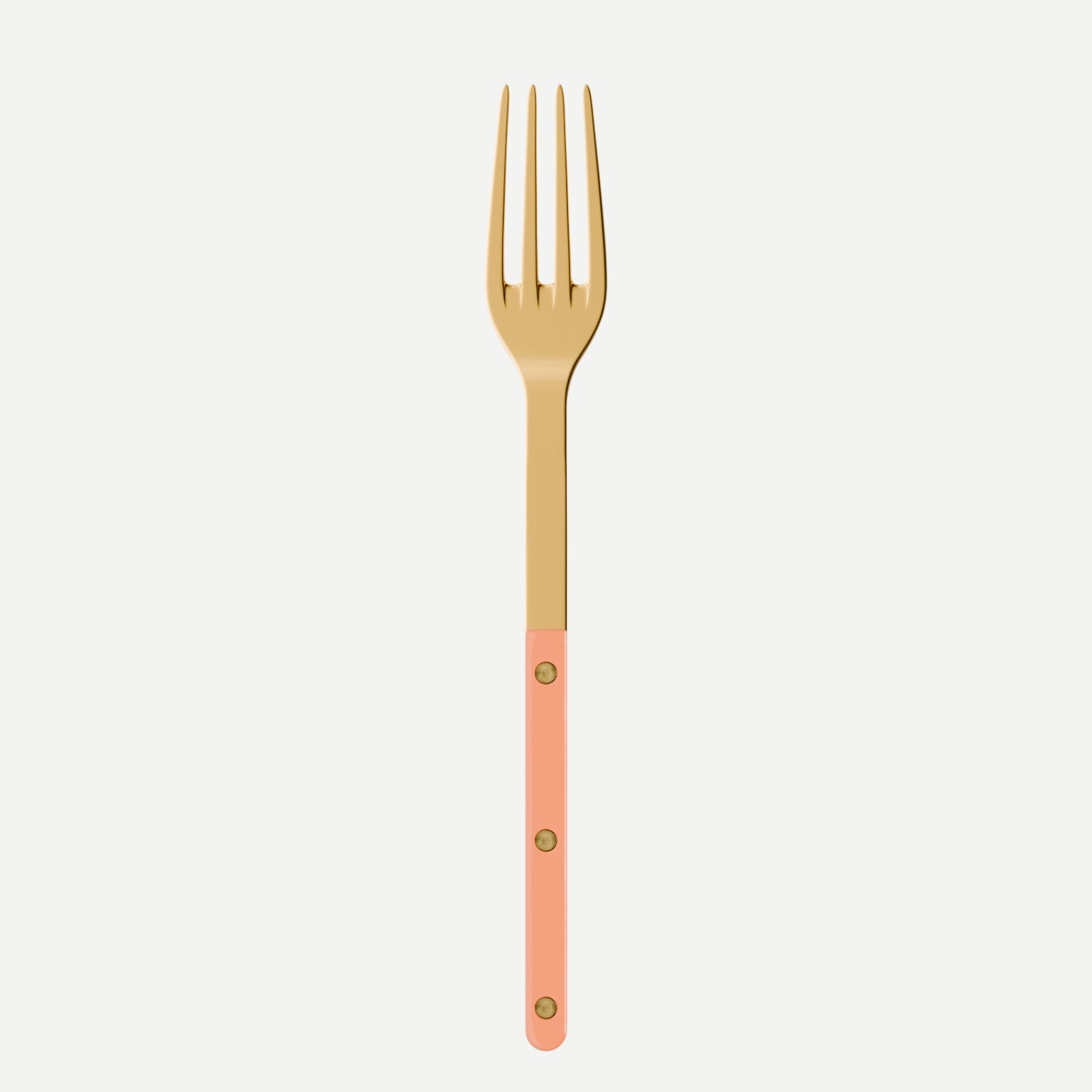 Bistrot Gold Solid, Nude Pink - Serving fork