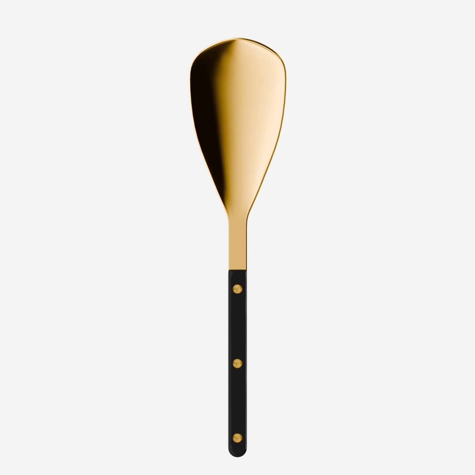 Bistrot Gold Solid, Black - Rice spoon