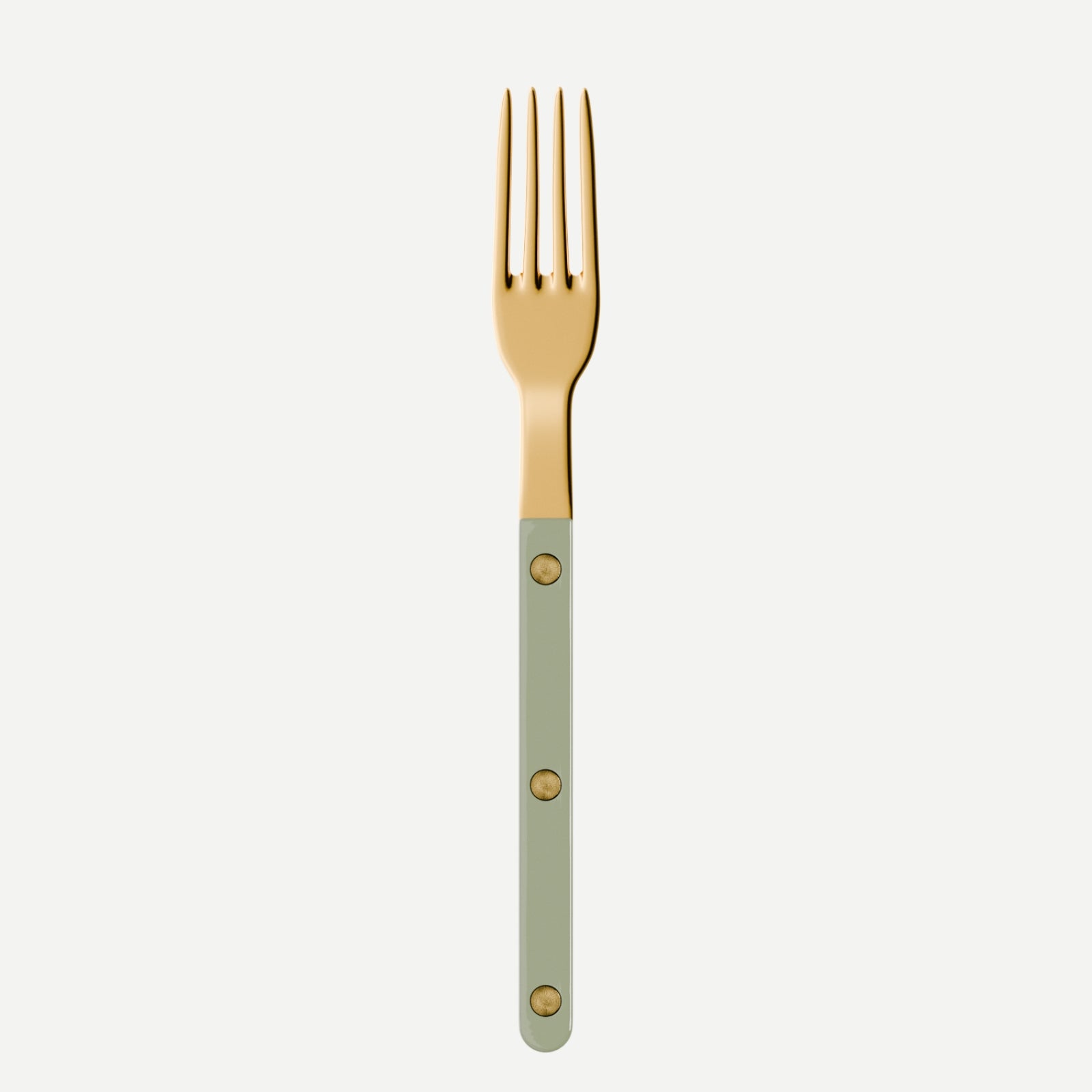 Bistrot Gold color Solid, Asparagus - Small fork