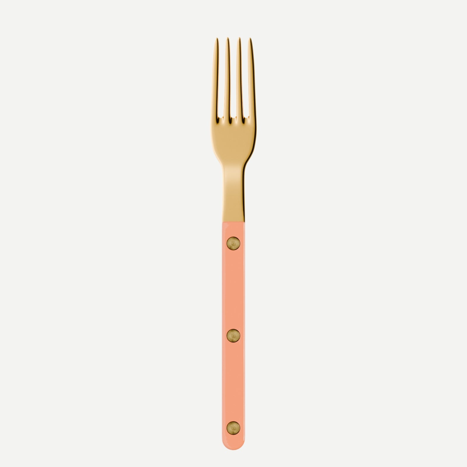 Bistrot Gold Solid, Nude Pink - Small fork