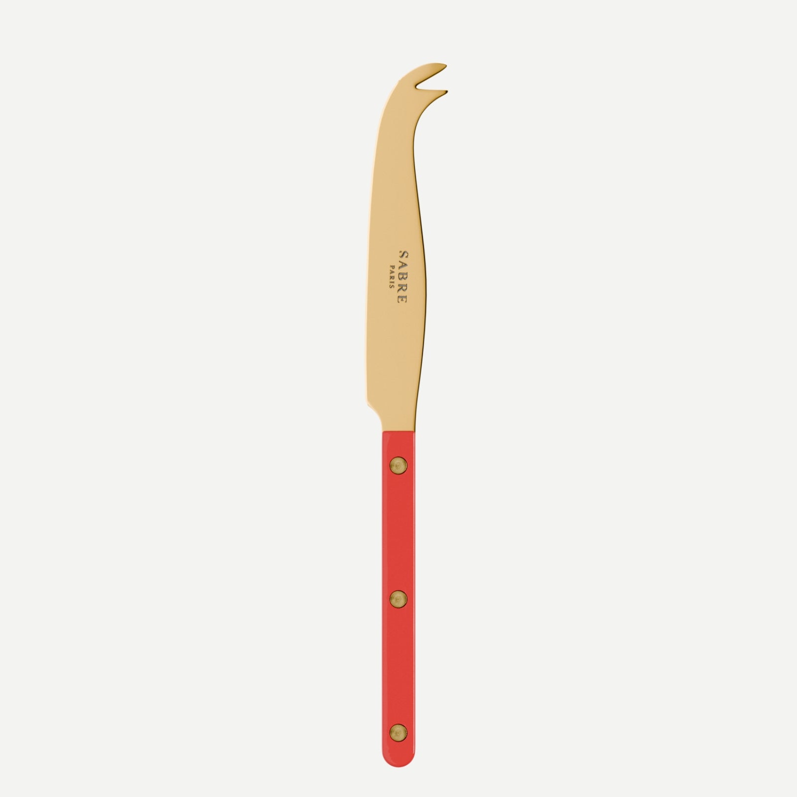 Bistrot Gold Solid, Red - Cheese knife large