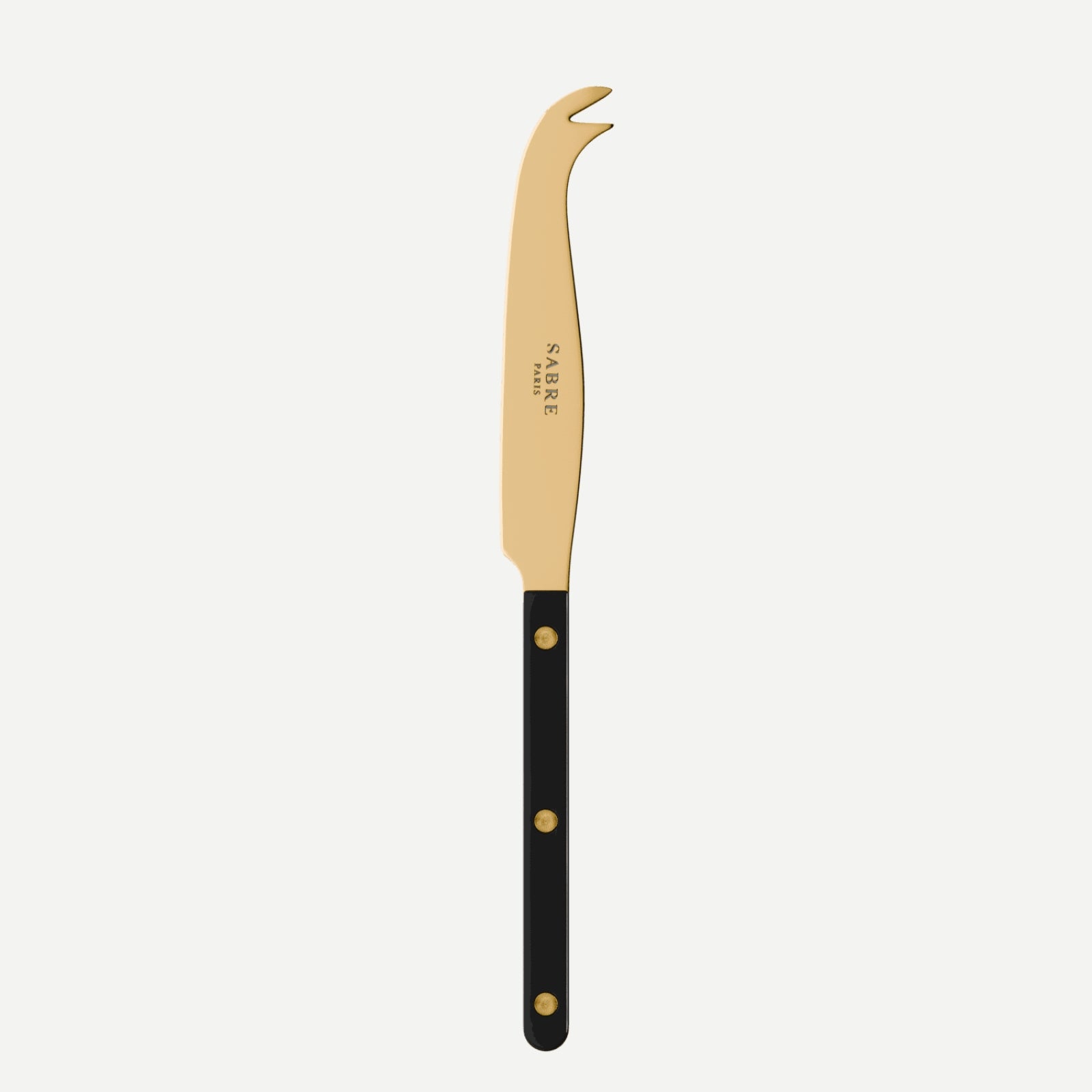 Bistrot Gold Solid, Black - Cheese knife large