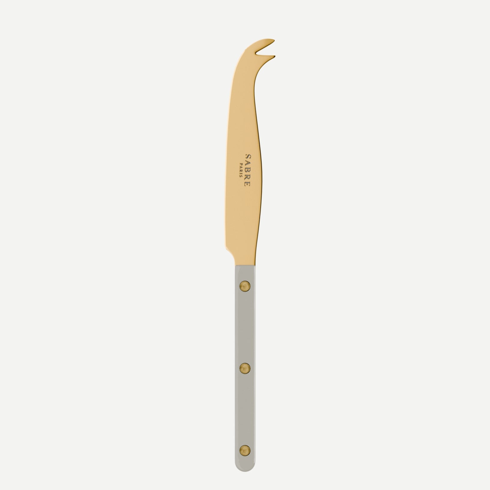 Bistrot Gold color Solid, Grey - Cheese knife large
