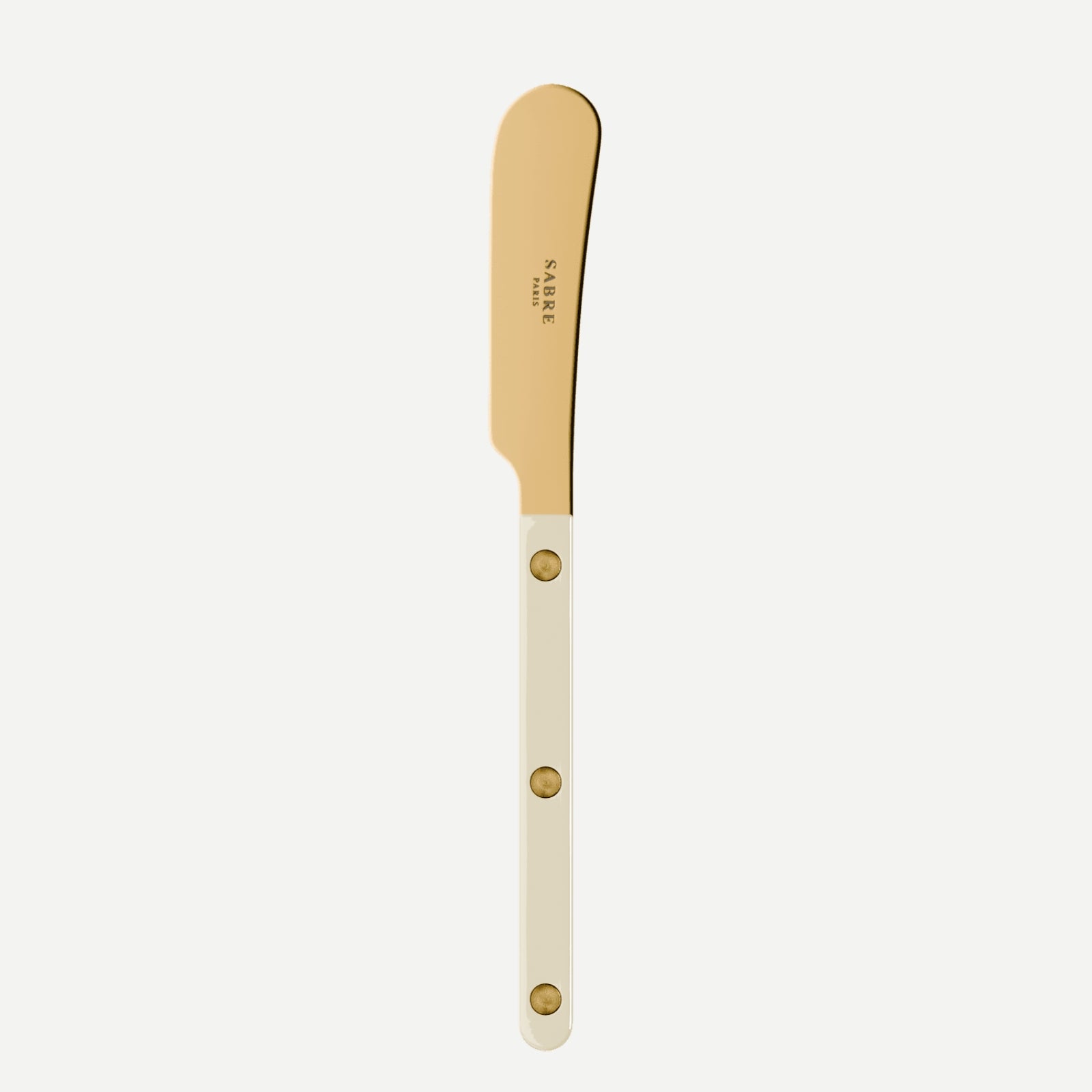 Bistrot Gold Solid, Ivory - Butter spreader