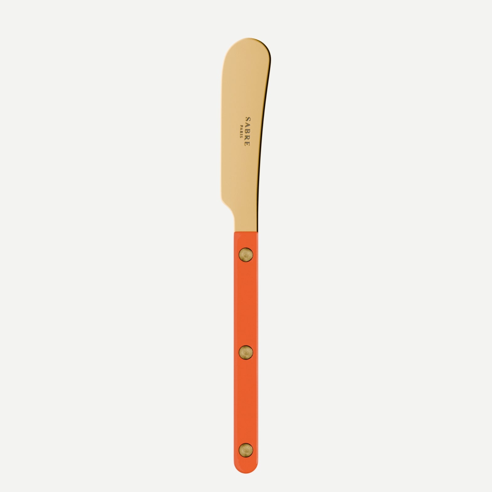 Bistrot Gold color Solid, Orange - Butter spreader