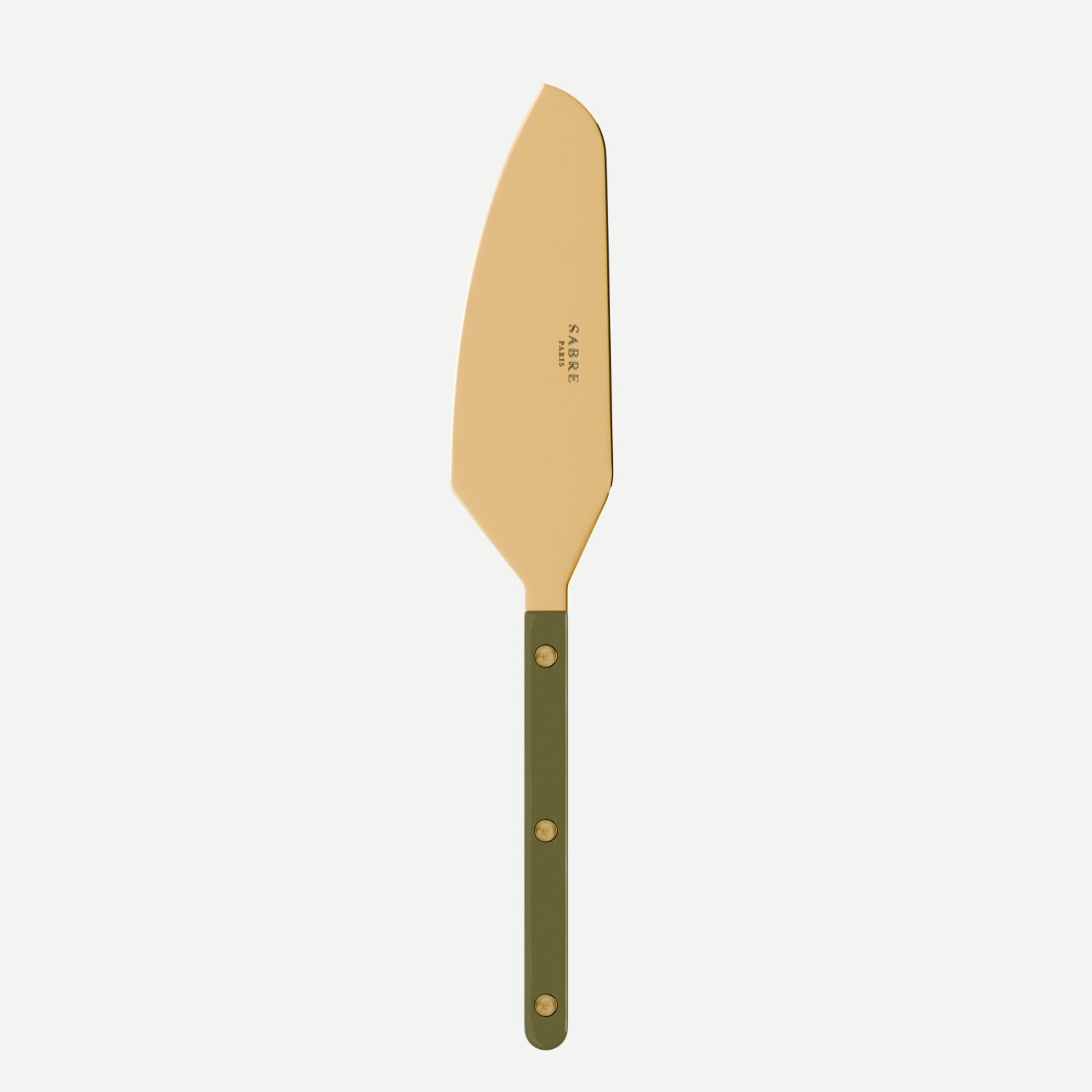 Bistrot Gold Solid, Green fern - Tart slicer