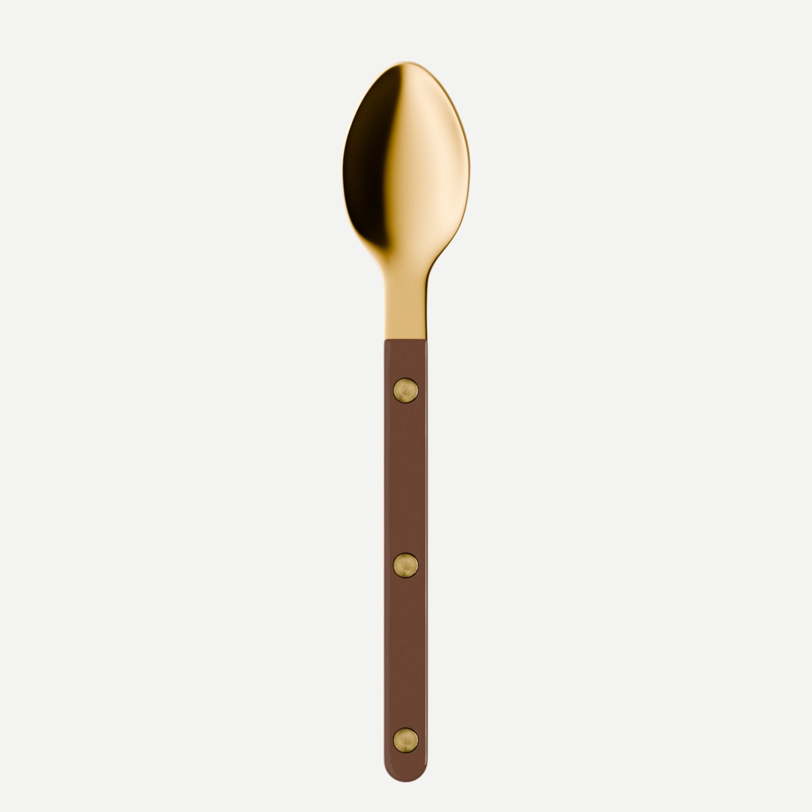 Bistrot Gold Solid, Chocolate - Espresso spoon