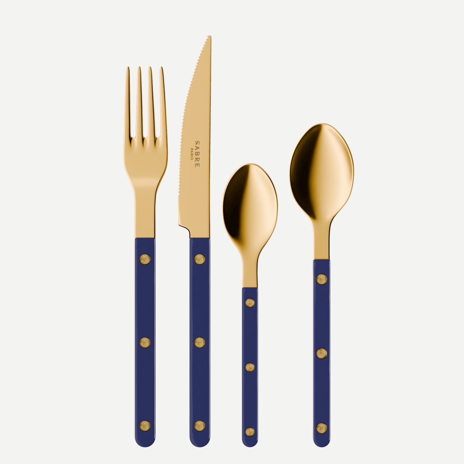 Bistrot Gold Solid, Navy blue
