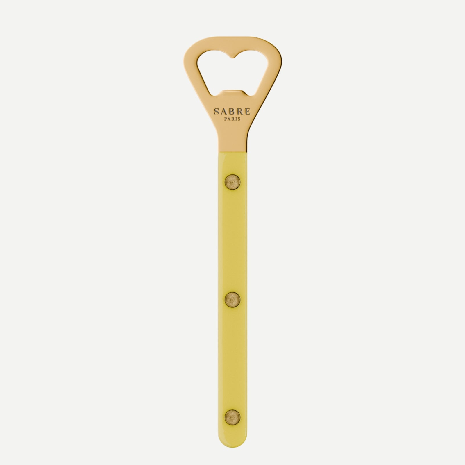 Bistrot Gold Solid, Yellow - Bottle opener
