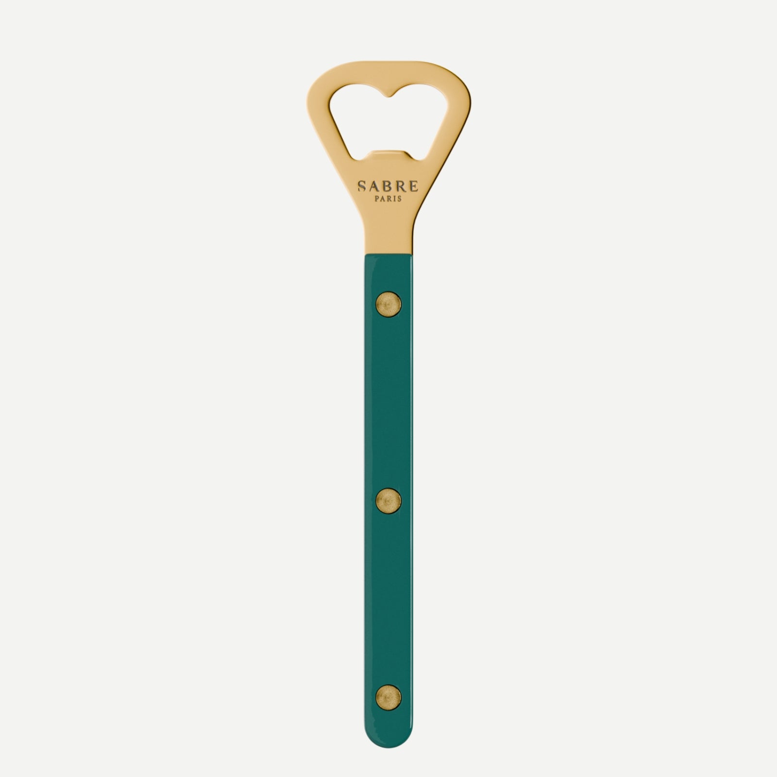 Bistrot Gold Solid, Aquamarine - Bottle opener