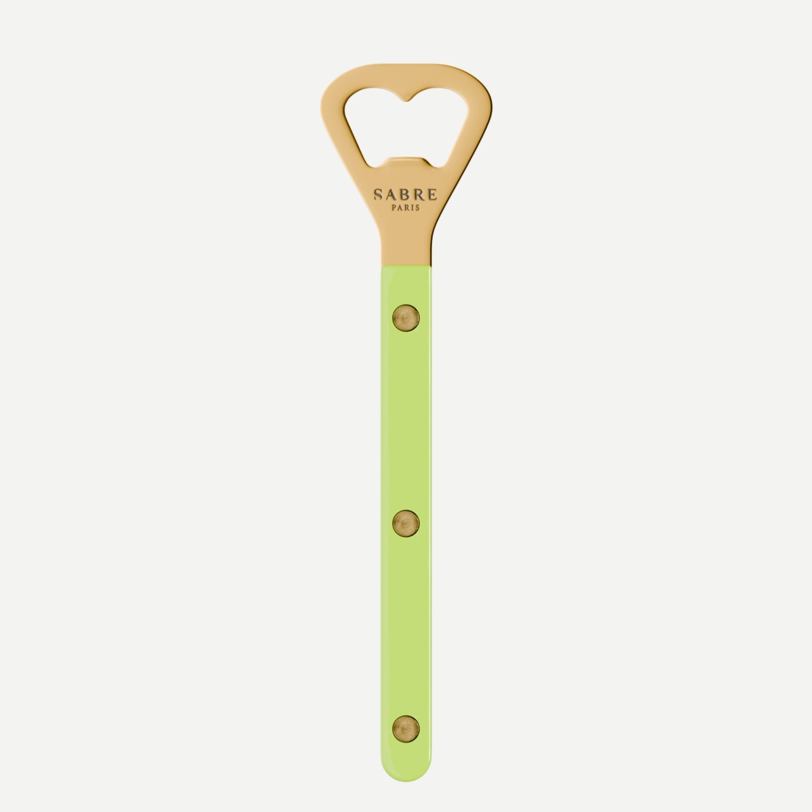 Bistrot Gold Solid, Lime - Bottle opener