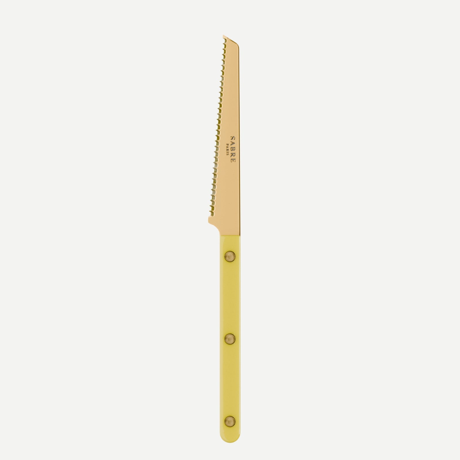 Bistrot Gold Solid, Yellow - Tomato knife