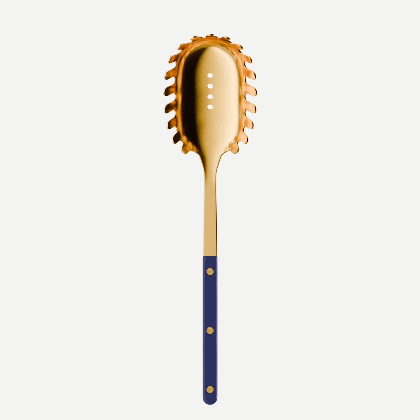 Bistrot Gold Solid, Navy blue - Spaghetti spoon