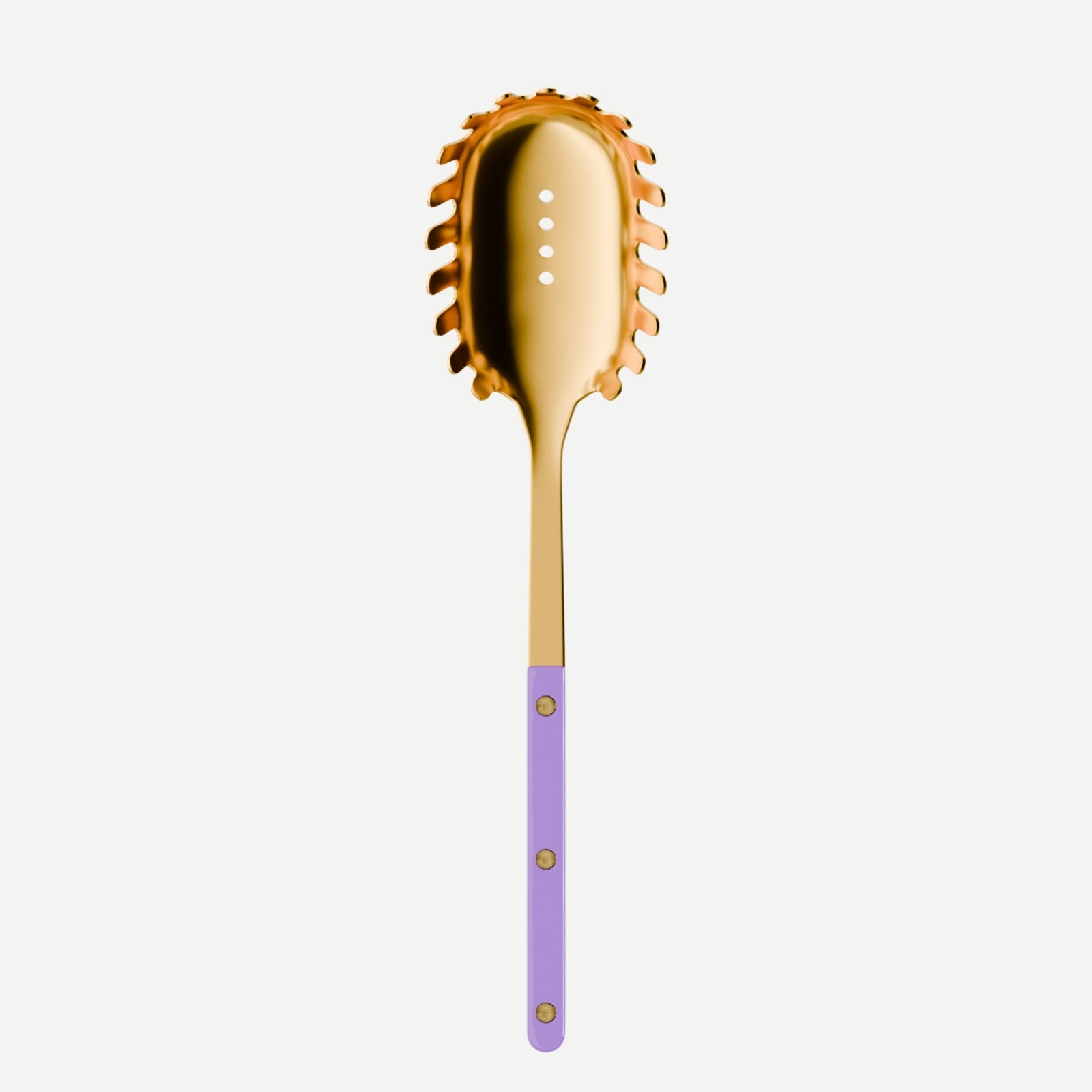 Bistrot Gold color Solid, Purple - Spaghetti spoon
