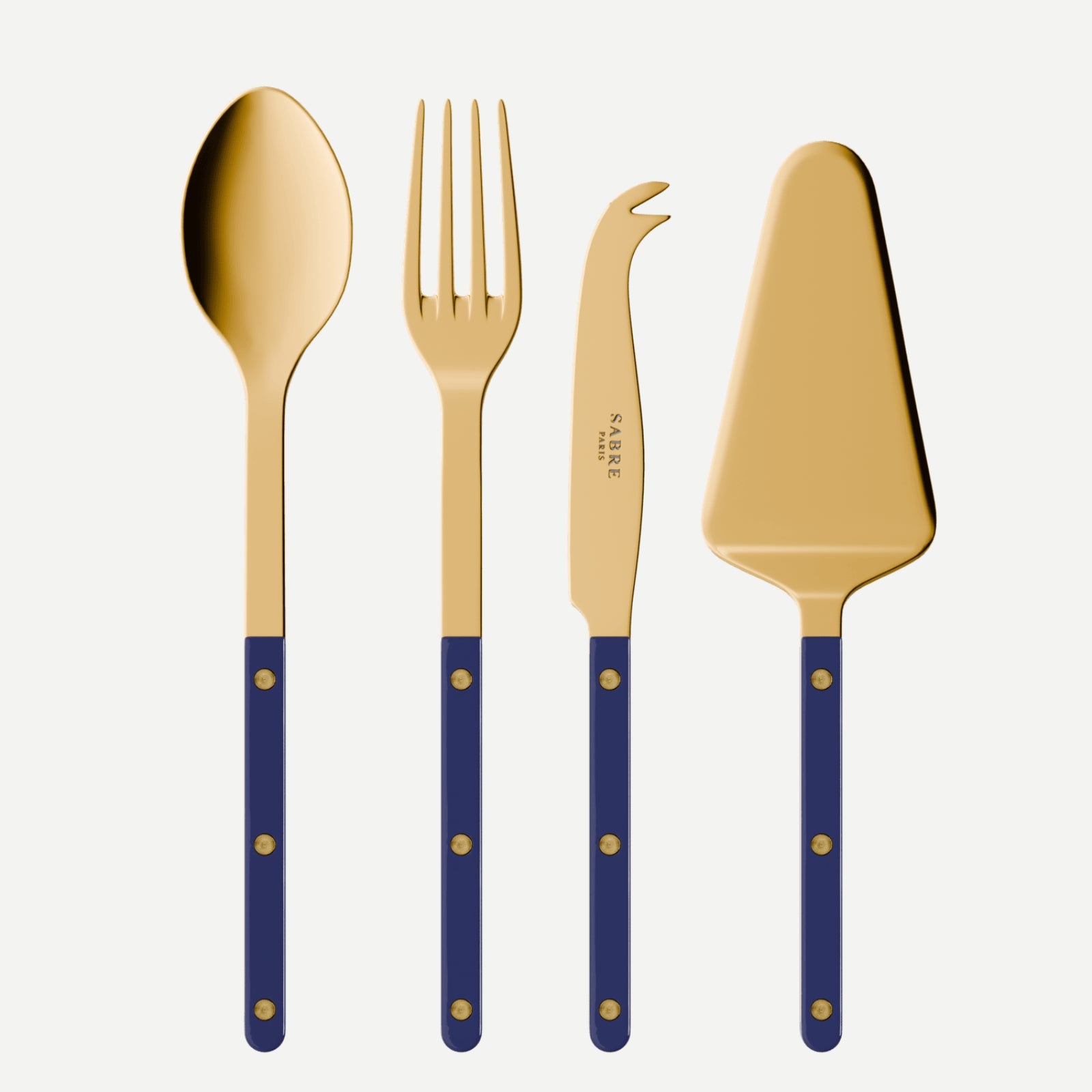 Bistrot Gold Solid, Navy blue