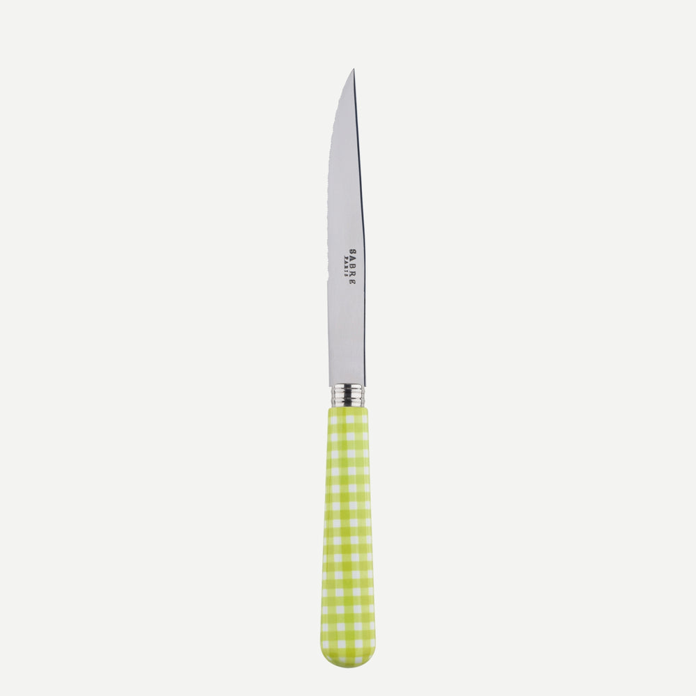 Gingham, Lime