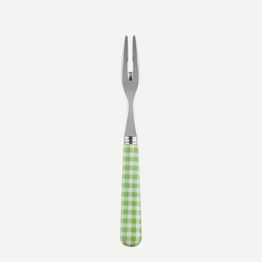 Gingham, Garden green