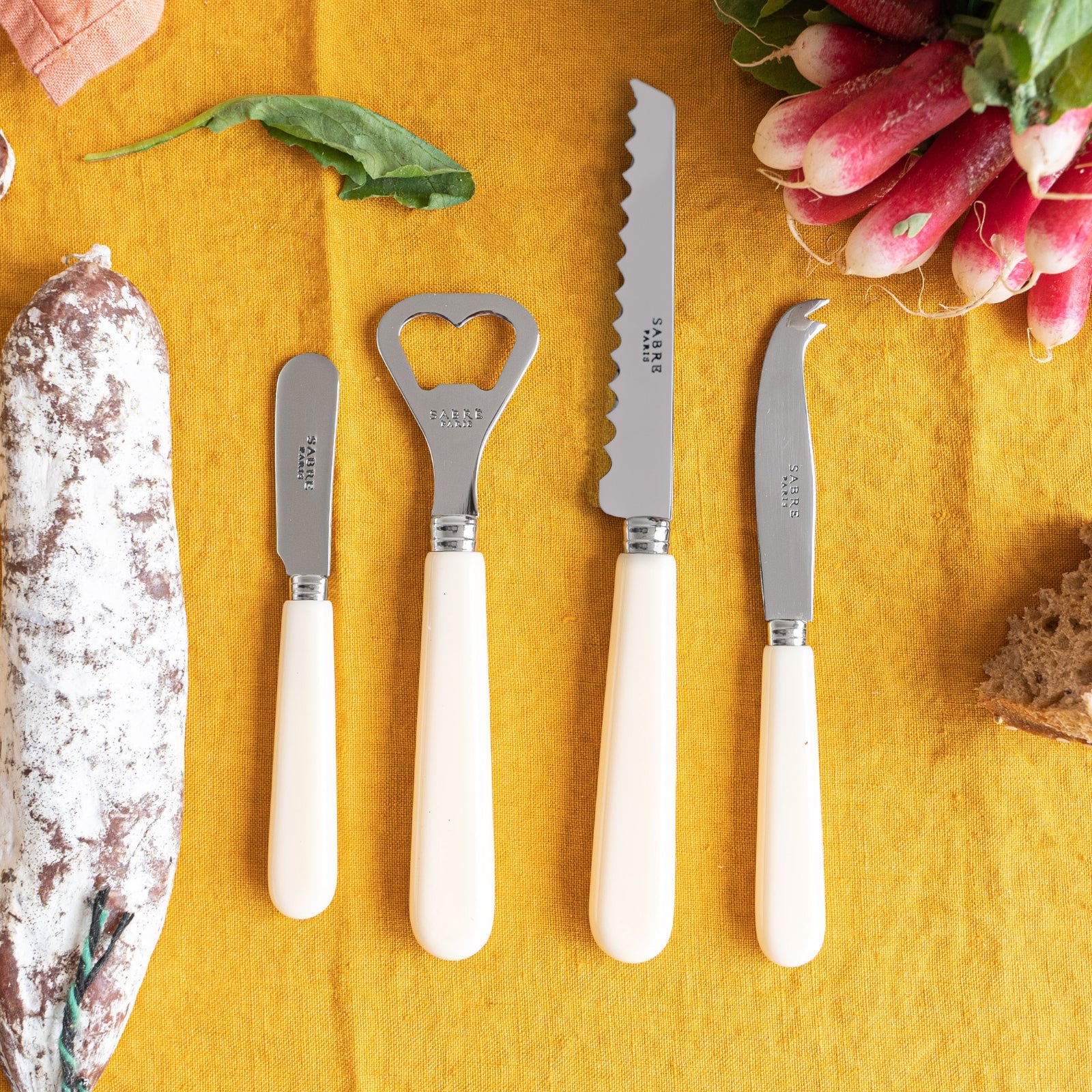 Pop unis, Ivory - Aperitif set