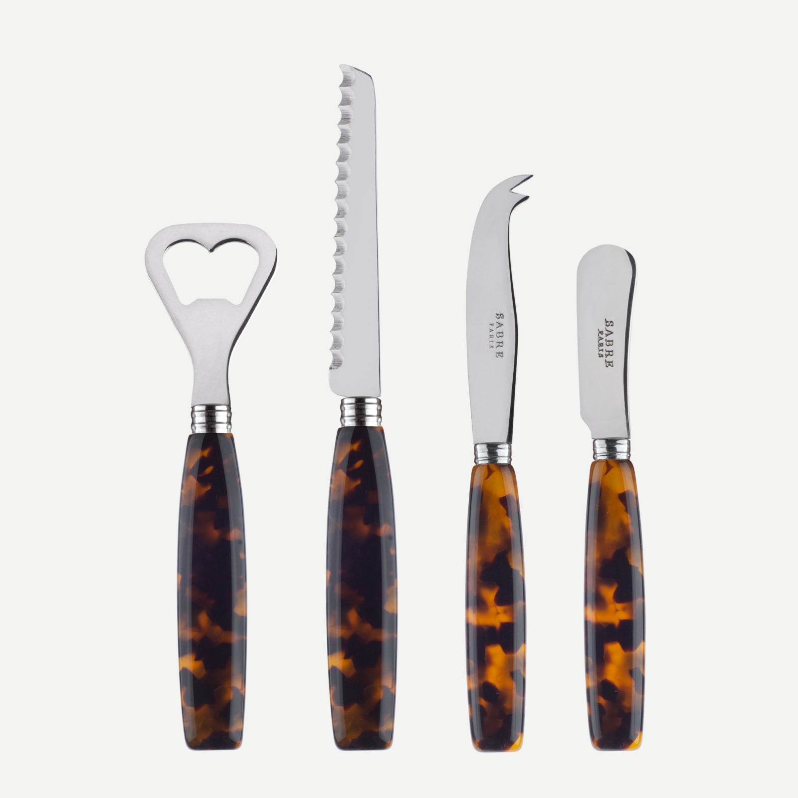 Djembe, Faux Tortoise - Aperitif set