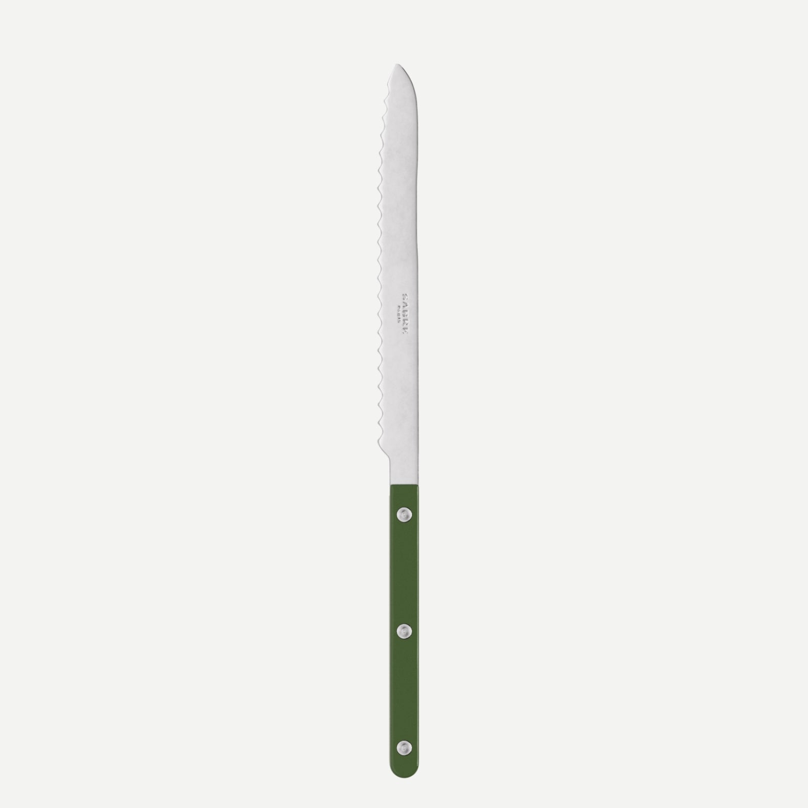 Bistrot Solid, Green - Bread knife