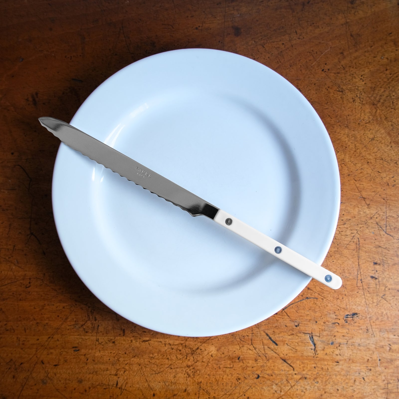 Bistrot Solid, White - Bread knife
