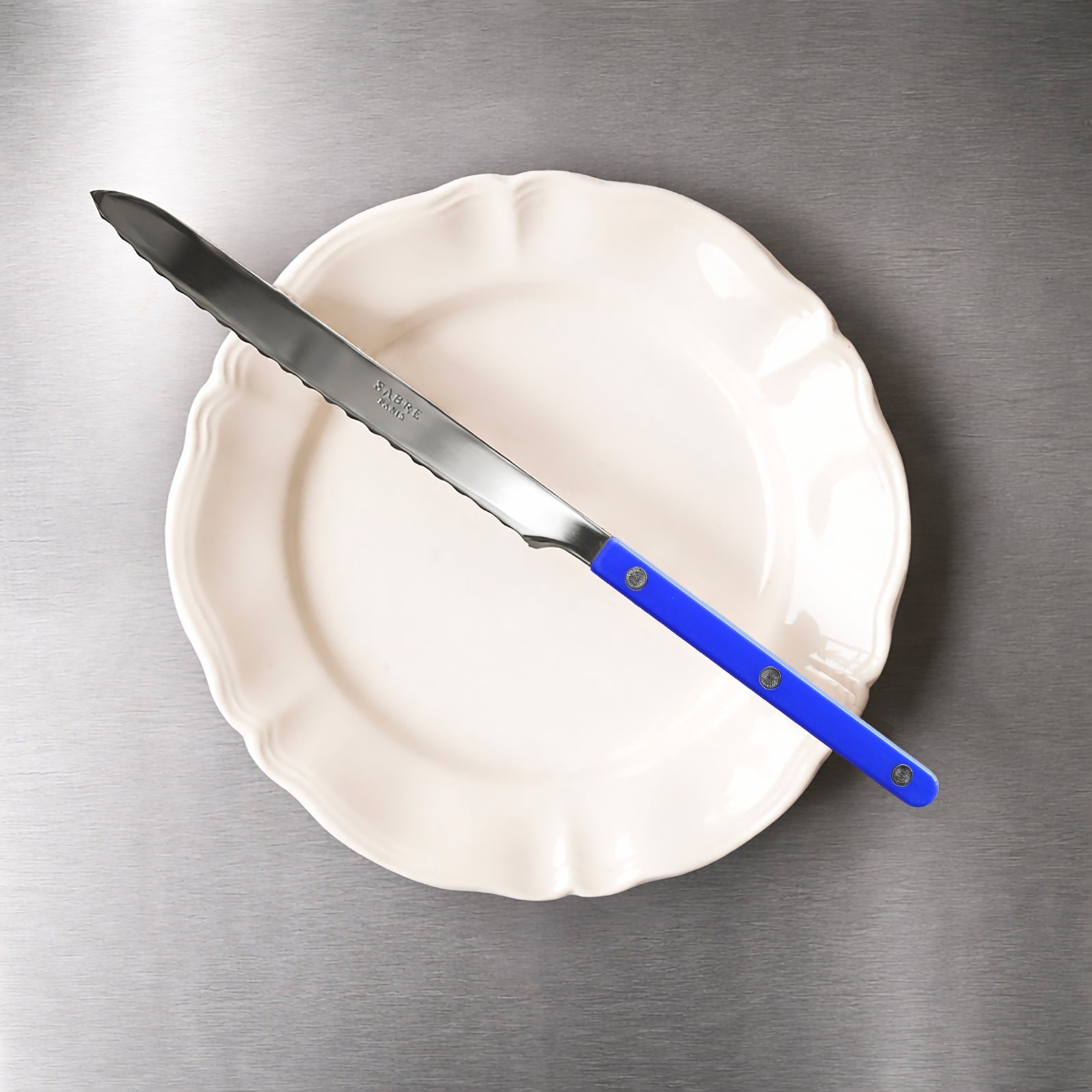 Bistrot Solid, Lapis blue - Bread knife