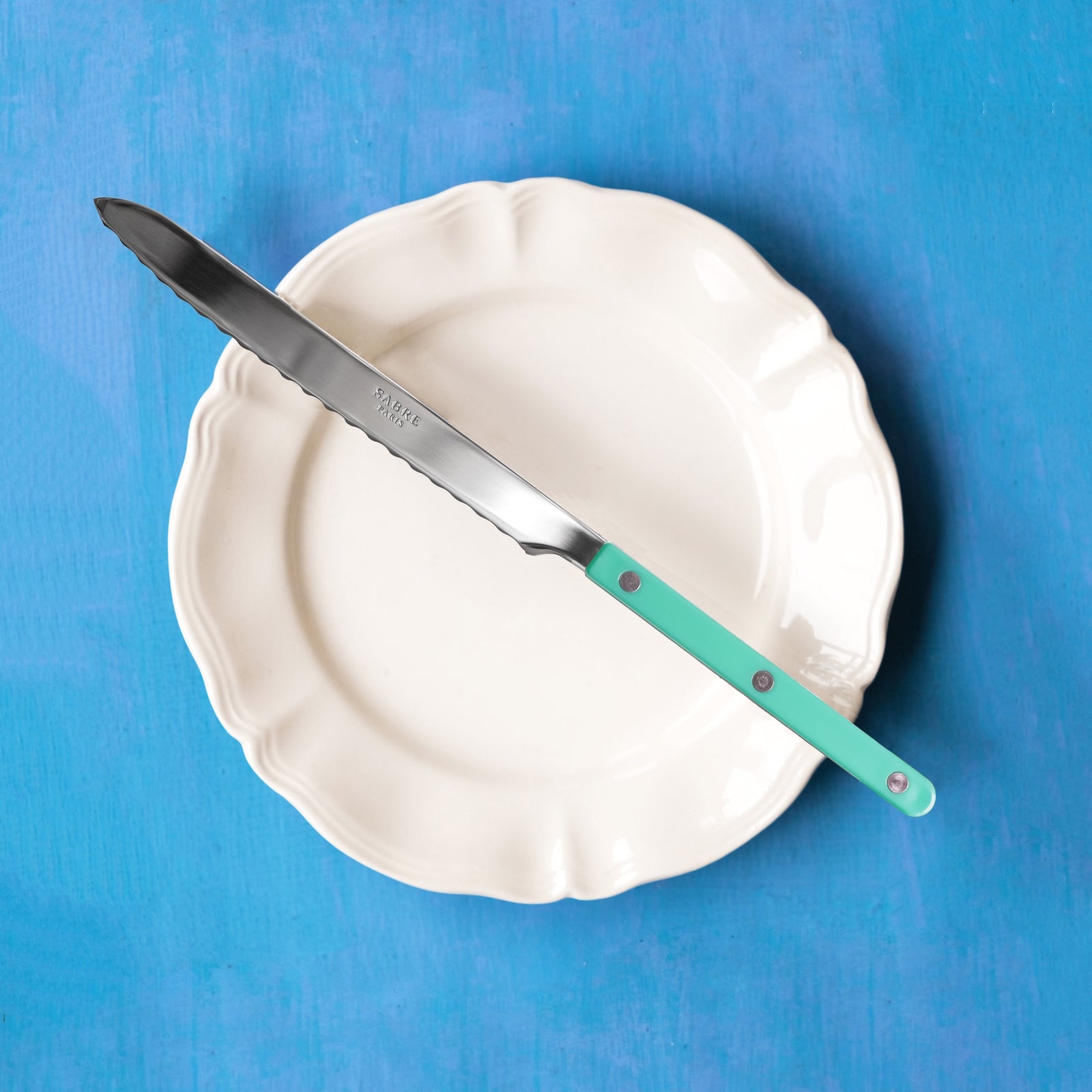 Bistrot Solid, Pastel green - Bread knife