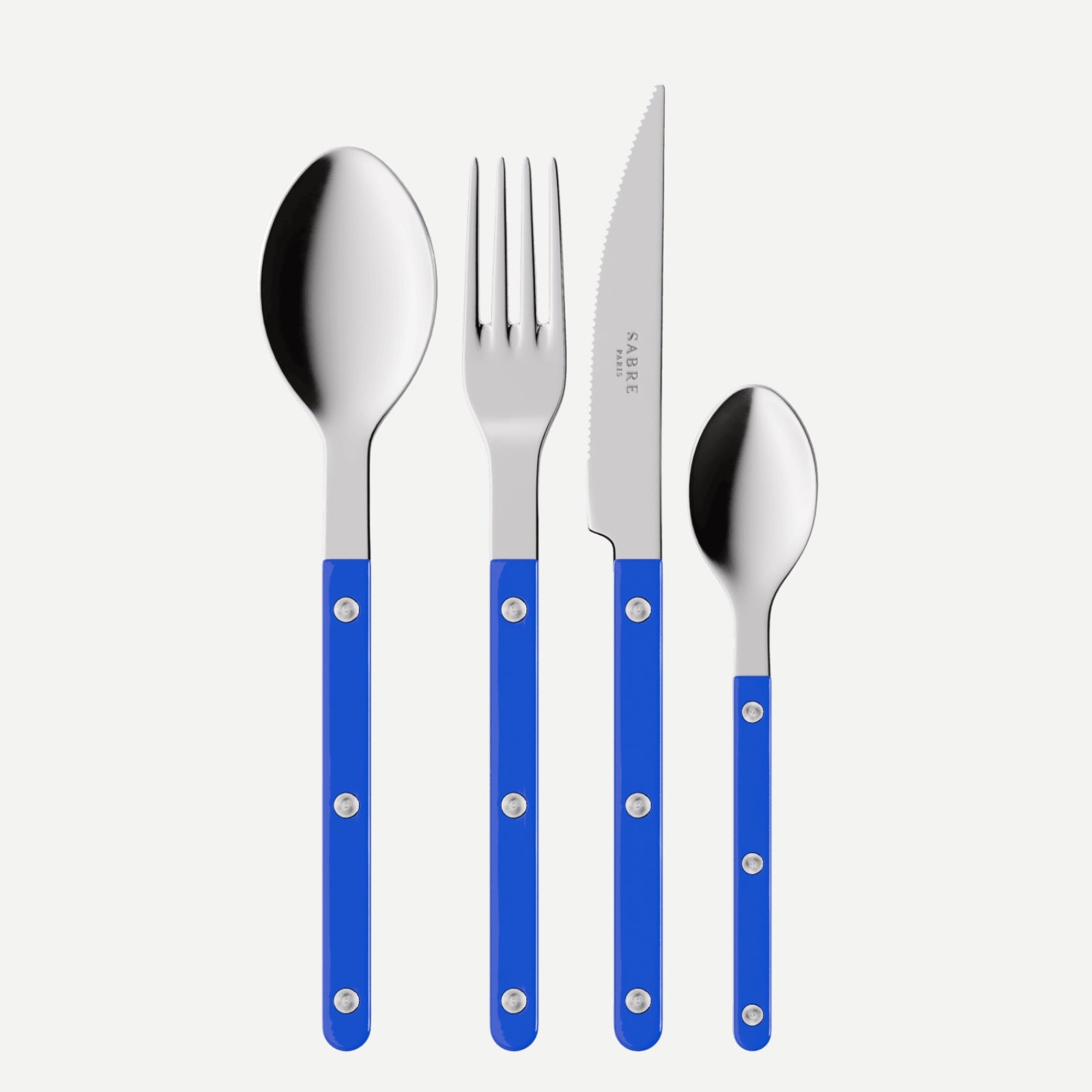 Bistrot Solid, Lapis blue - 4 pieces cutlery set
