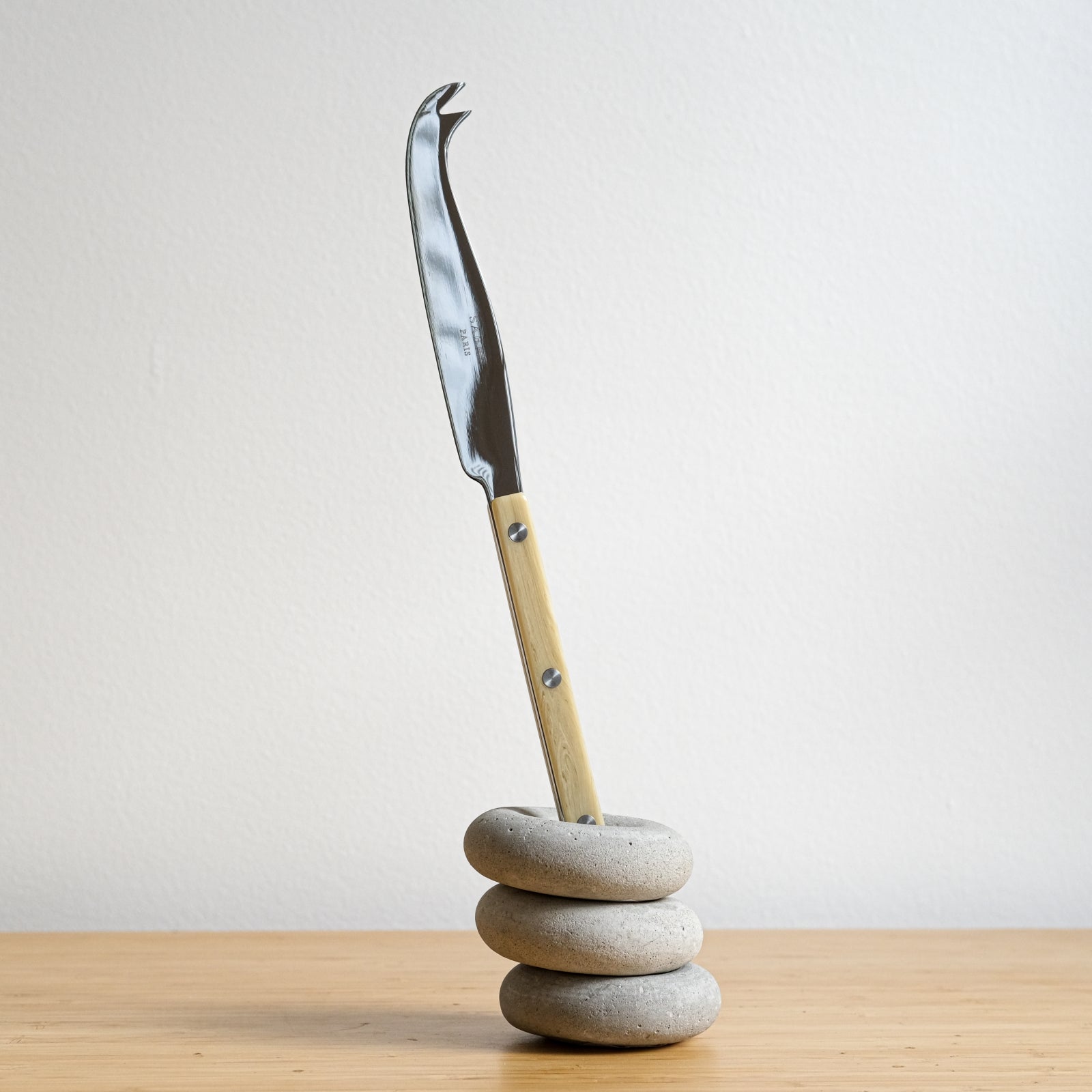 Bistrot Horn, Faux Horn - Box of 2 cheese knives