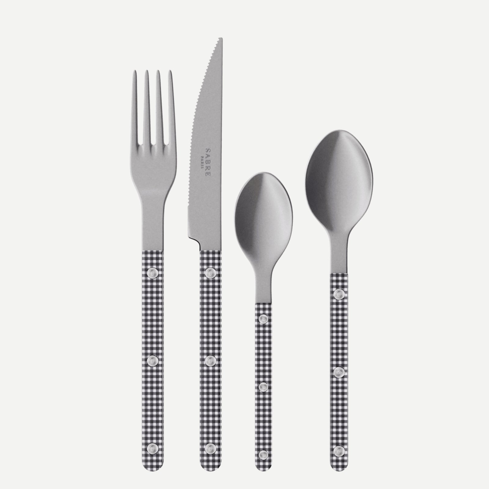 Bistrot Vintage Gingham, Black
