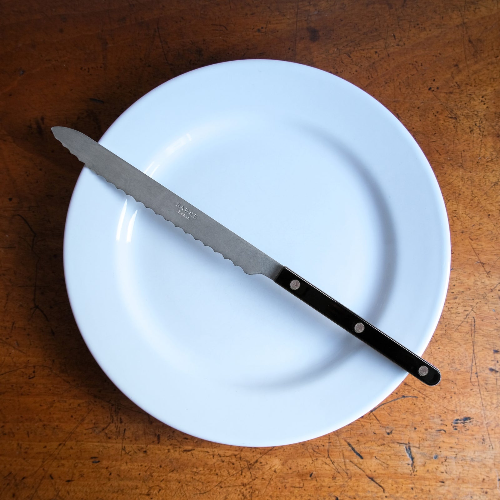 Bistrot Vintage Solid, Black - Bread knife