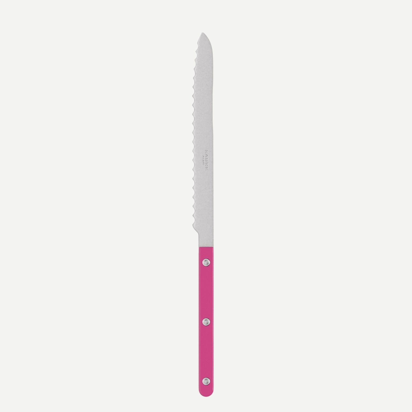 Bistrot Vintage Solid, Raspberry - Bread knife