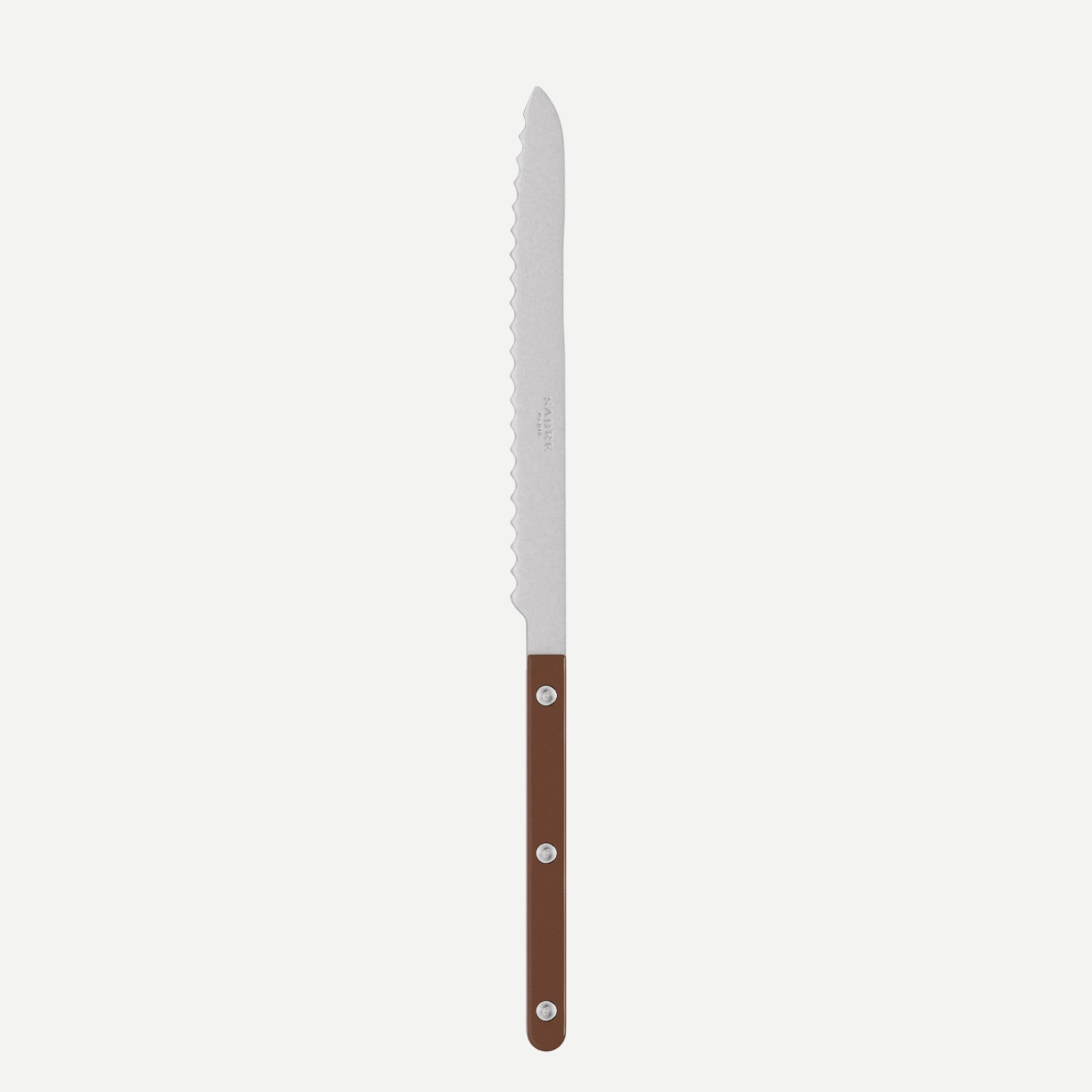 Bistrot Vintage Solid, Chocolate - Bread knife
