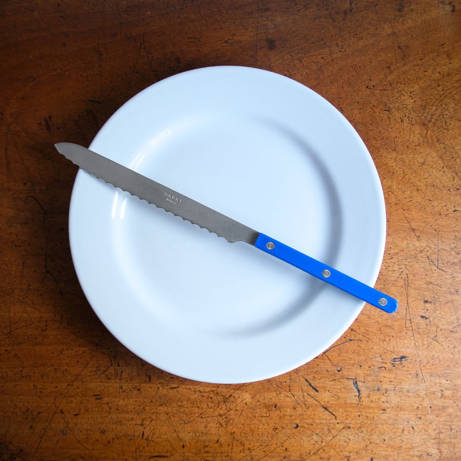 Bistrot Vintage Solid, Lapis blue - Bread knife