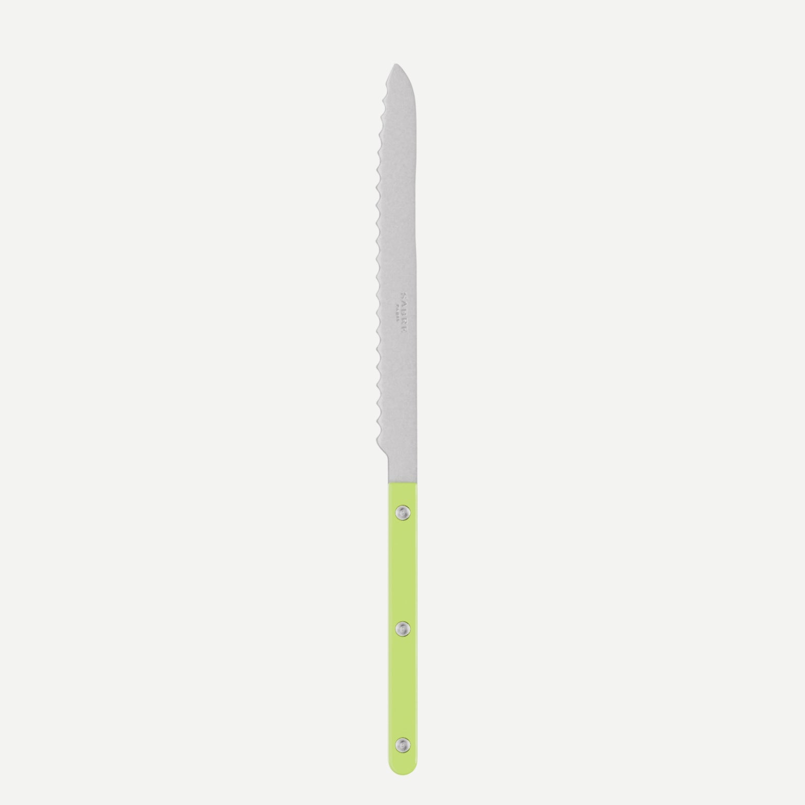 Bistrot Vintage Solid, Lime - Bread knife
