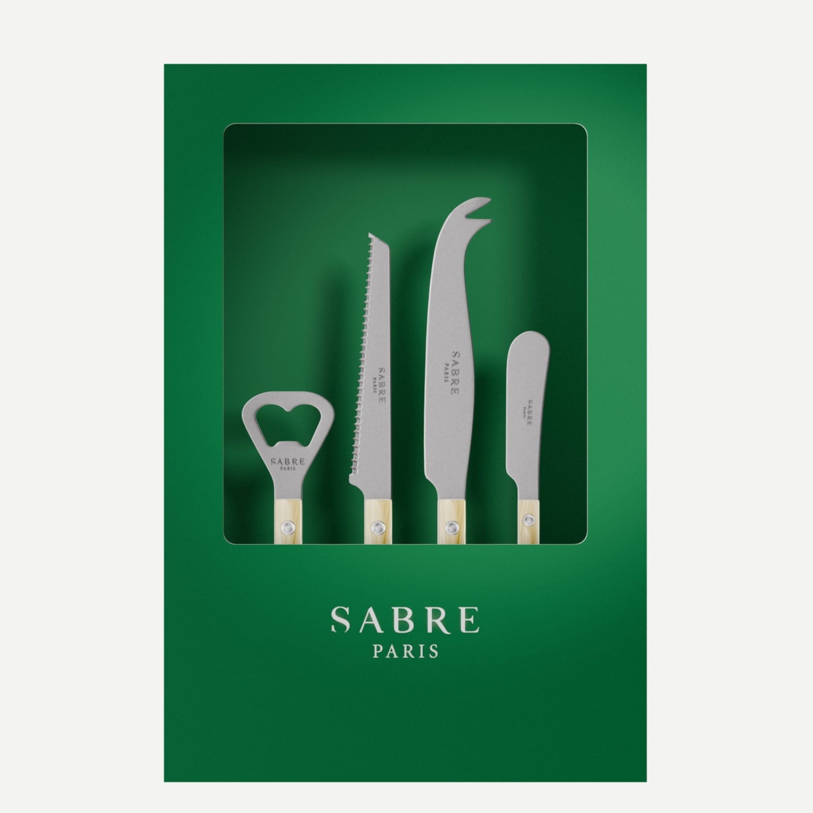 Bistrot Vintage Horn, Faux Horn - Box of Aperitif Set